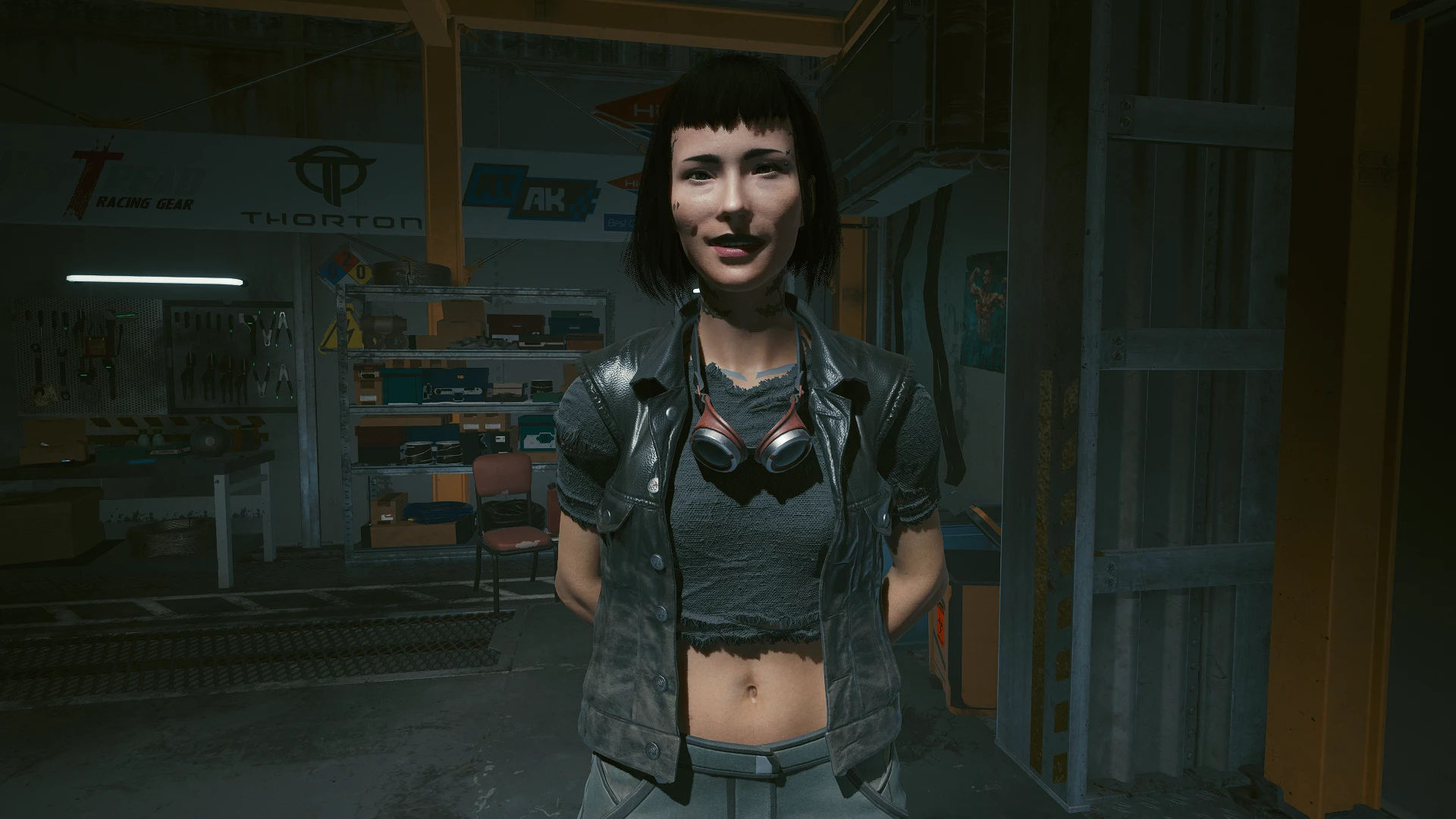 Wallpaper #JHSNyI4B_8f4nGFaQ3Ob53 Female Nomad V at Cyberpunk 2077 Nexus Mods and Community