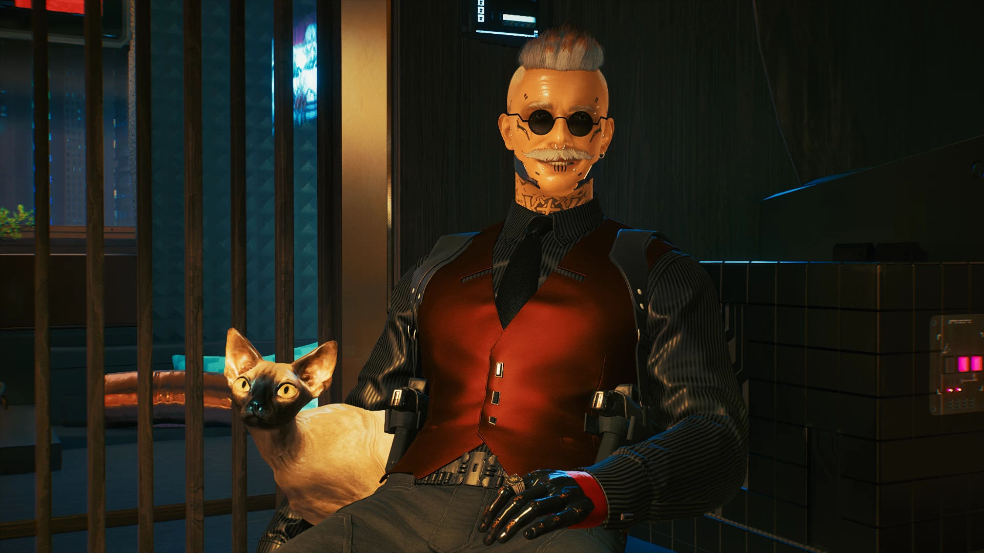 Wallpaper #2W0WaJcBycdYOYFTPW9J182 Mr Nibbles Wanted a Picture at Cyberpunk 2077 Nexus Mods and Community