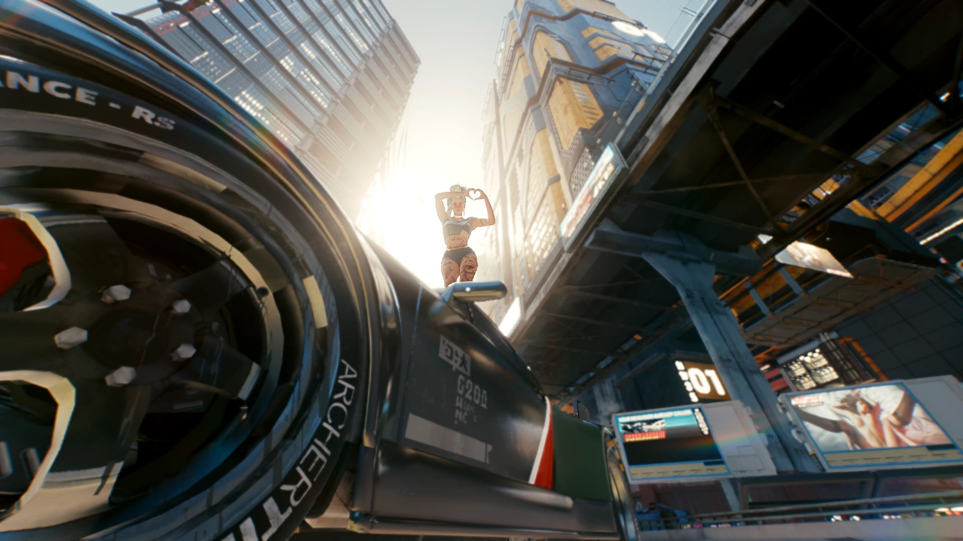 Wallpaper #jPRQOZMBKFX8bn3r4Haw242 Night City and V at Cyberpunk 2077 Nexus Mods and Community