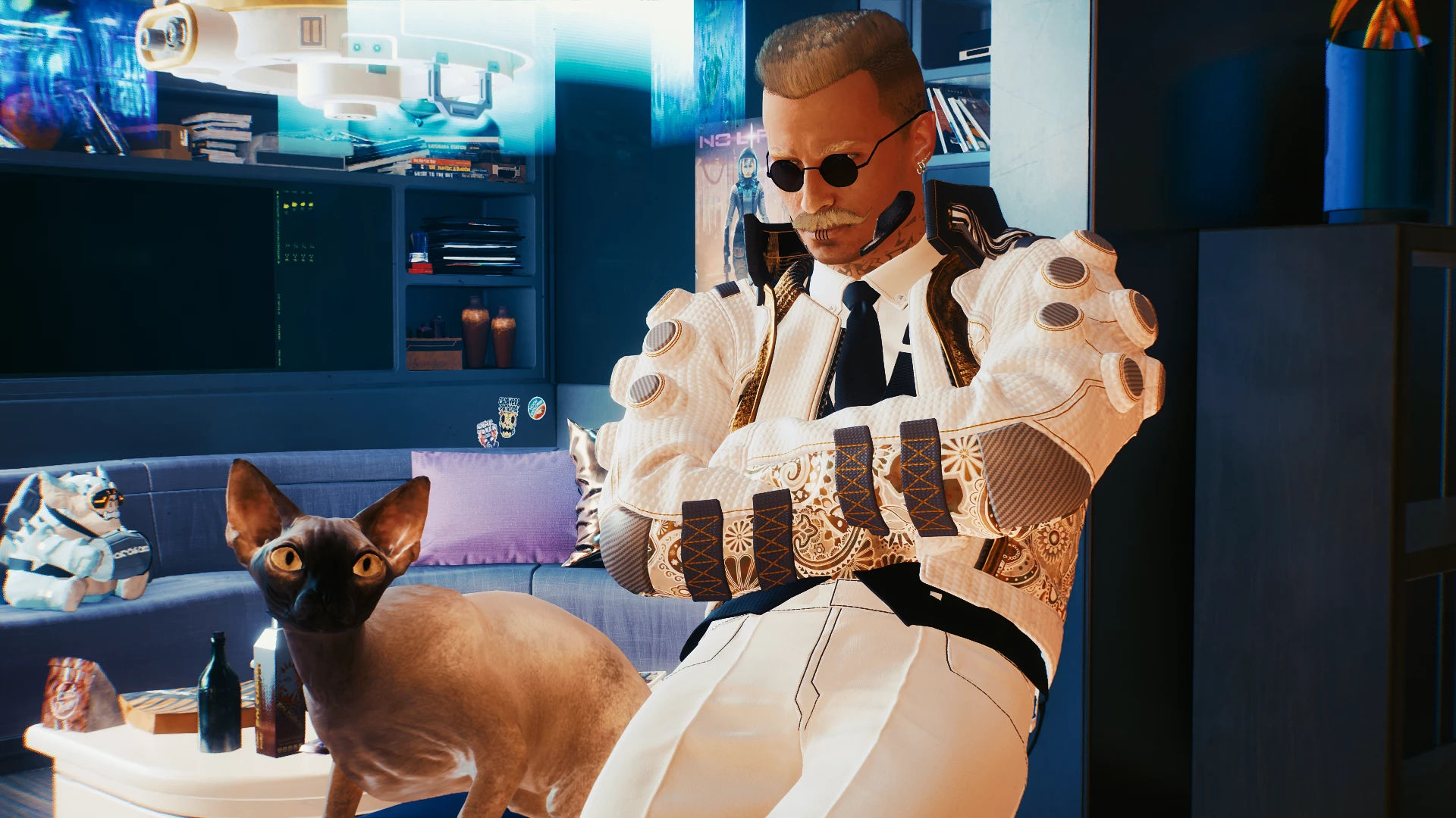 Wallpaper #2W0WaJcBycdYOYFTPW9J154 Fun Times with Nibbles at Cyberpunk 2077 Nexus Mods and Community