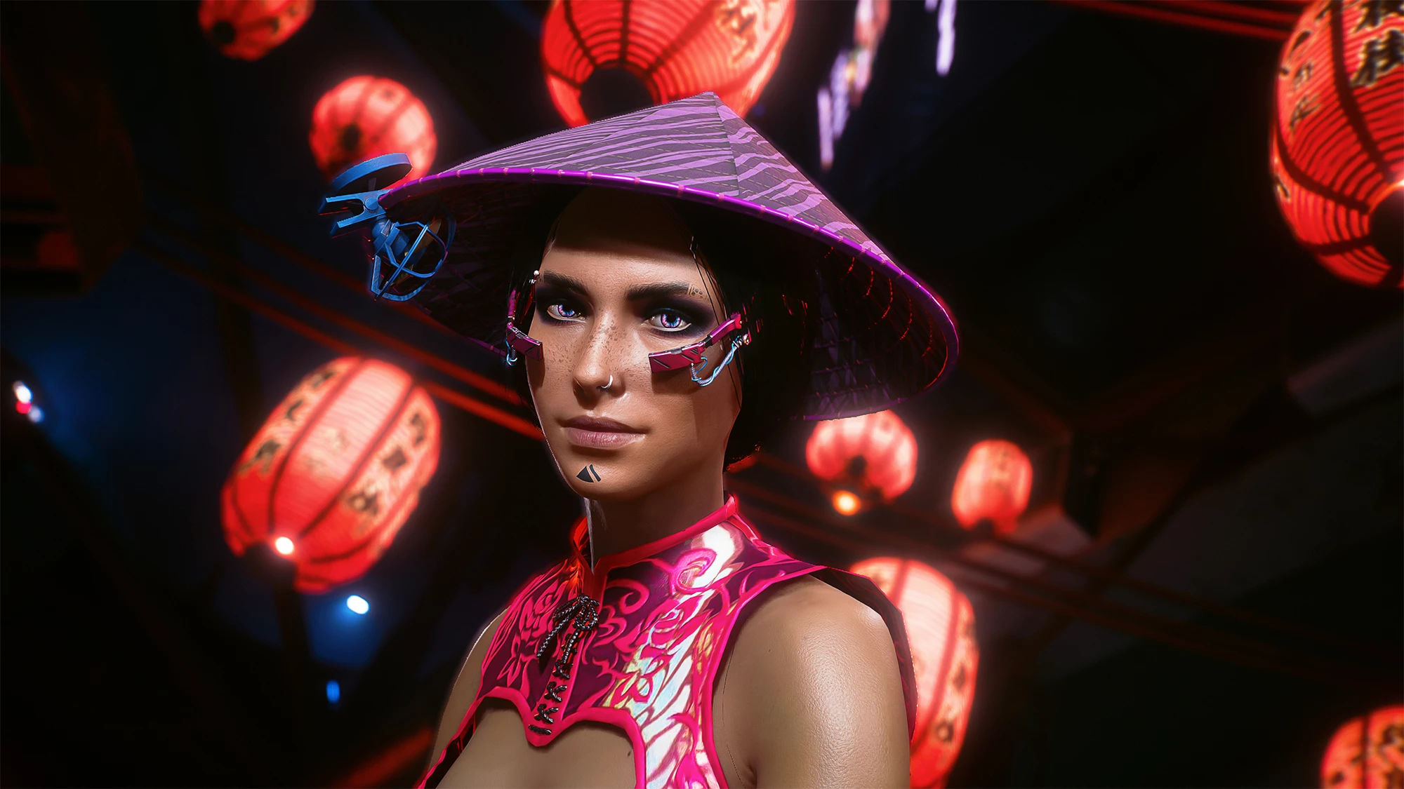 Wallpaper #brgy3ZIBJvJKYCmEnf-H0 Cheongsam at Cyberpunk 2077 Nexus Mods and Community