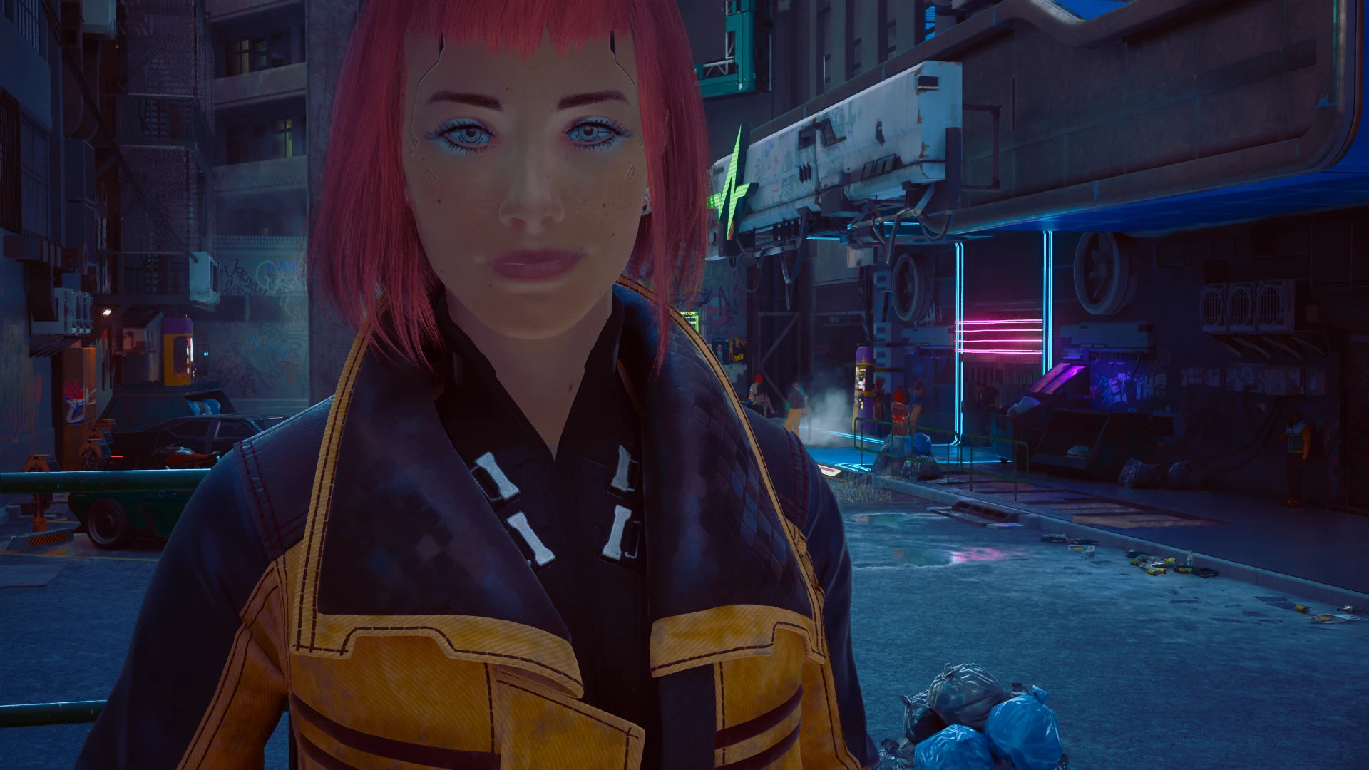 Wallpaper #JX1a744Bnwiau_P6UAUF17 Valerie at Cyberpunk 2077 Nexus Mods and Community