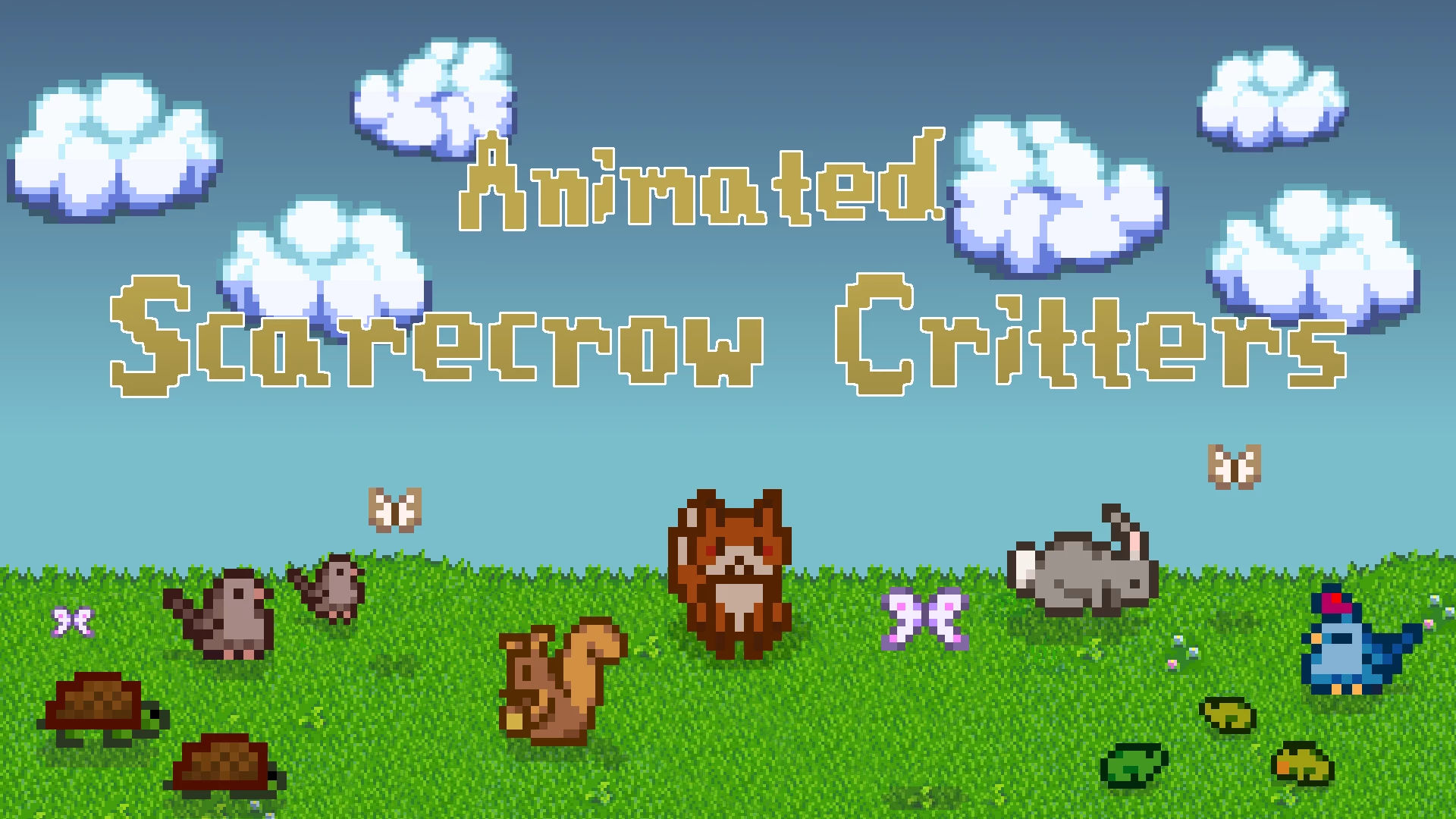 Wallpaper #1neqJpMB-pgBXx6036I4236 Animated Scarecrow Critters at Stardew Valley Nexus Mods and Community