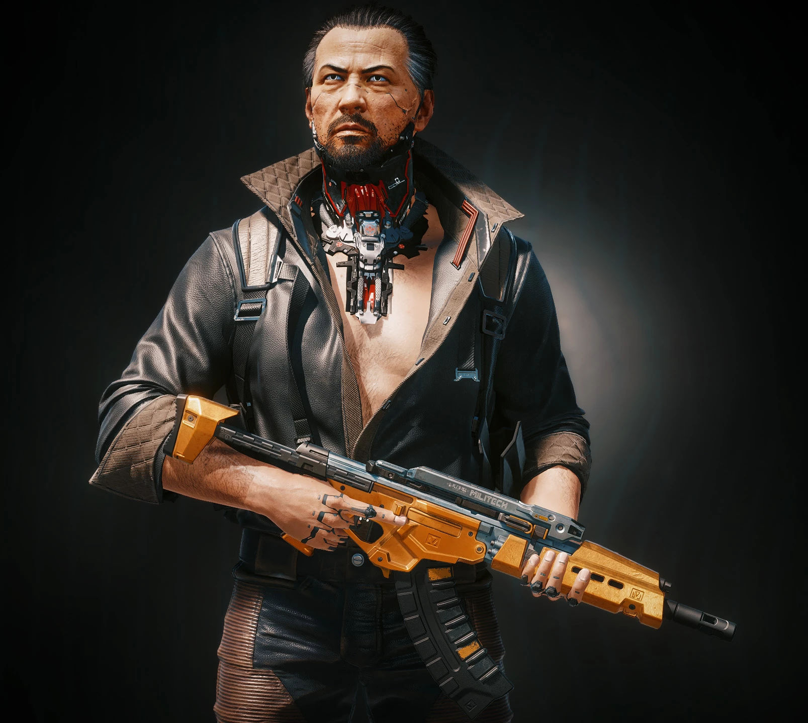 Wallpaper #4AAN644BSdW8dNouThDW15 Goro Takemura New Clothes at Cyberpunk 2077 Nexus Mods and Community