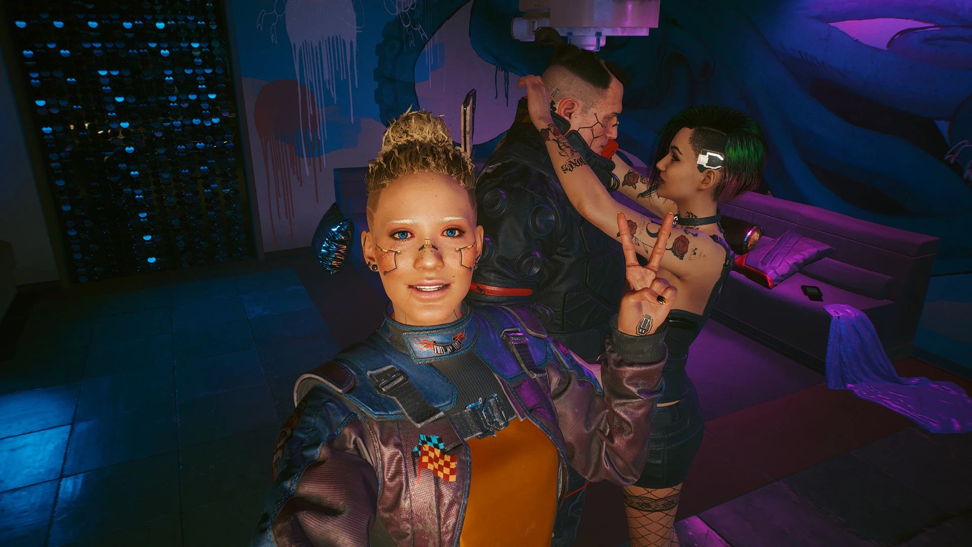Wallpaper #2W0WaJcBycdYOYFTPW9J140 Photomode Nibbles to Npcs Big Body Type at Cyberpunk 2077 Nexus