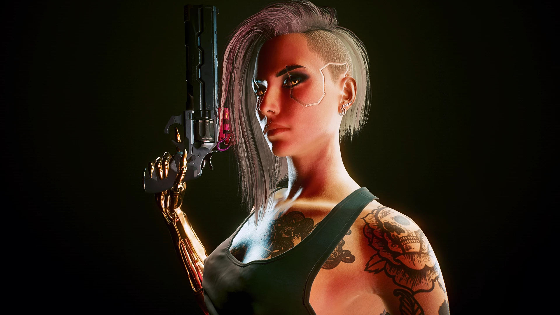 Wallpaper #W4vWcpcBcm9NJah-eHSG22 Modified Overture Revolver with Recolors at Cyberpunk 2077 Nexus Mods