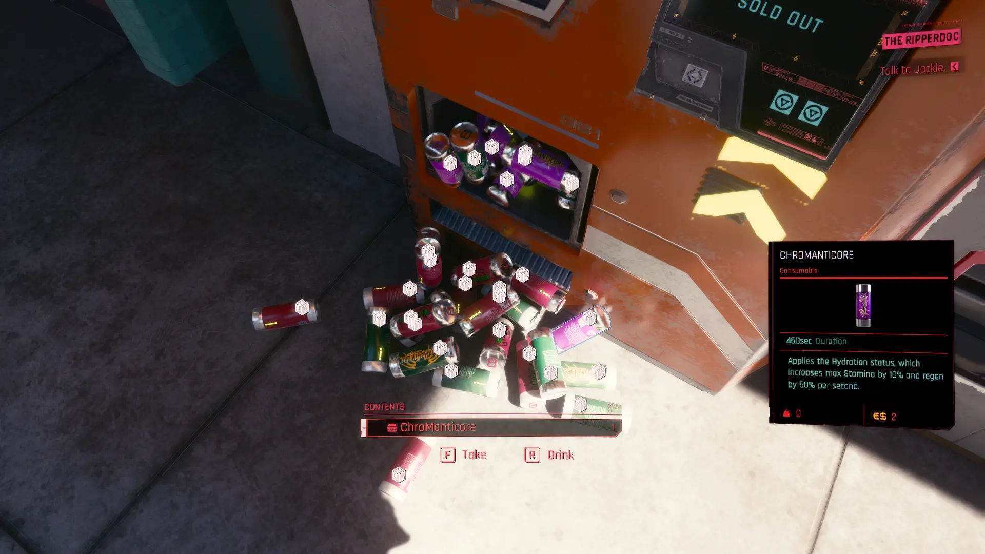 Wallpaper #8GhsGJMBSpphPi3-dxIH9 Hq Food Soda Real Chromanticore at Cyberpunk 2077 Nexus Mods and