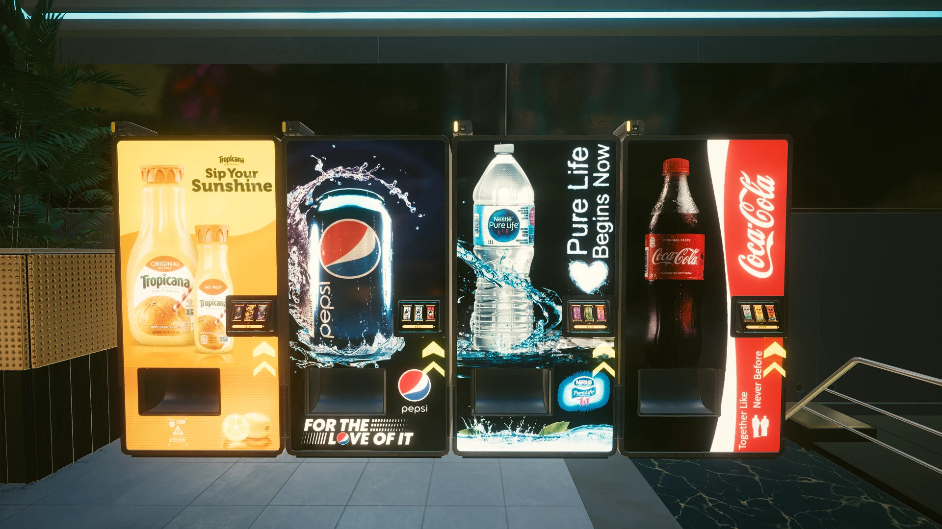 Wallpaper #oxlrBI8BtGB6xQ78MU5x35 Nicola Vending Machine at Cyberpunk 2077 Nexus Mods and Community
