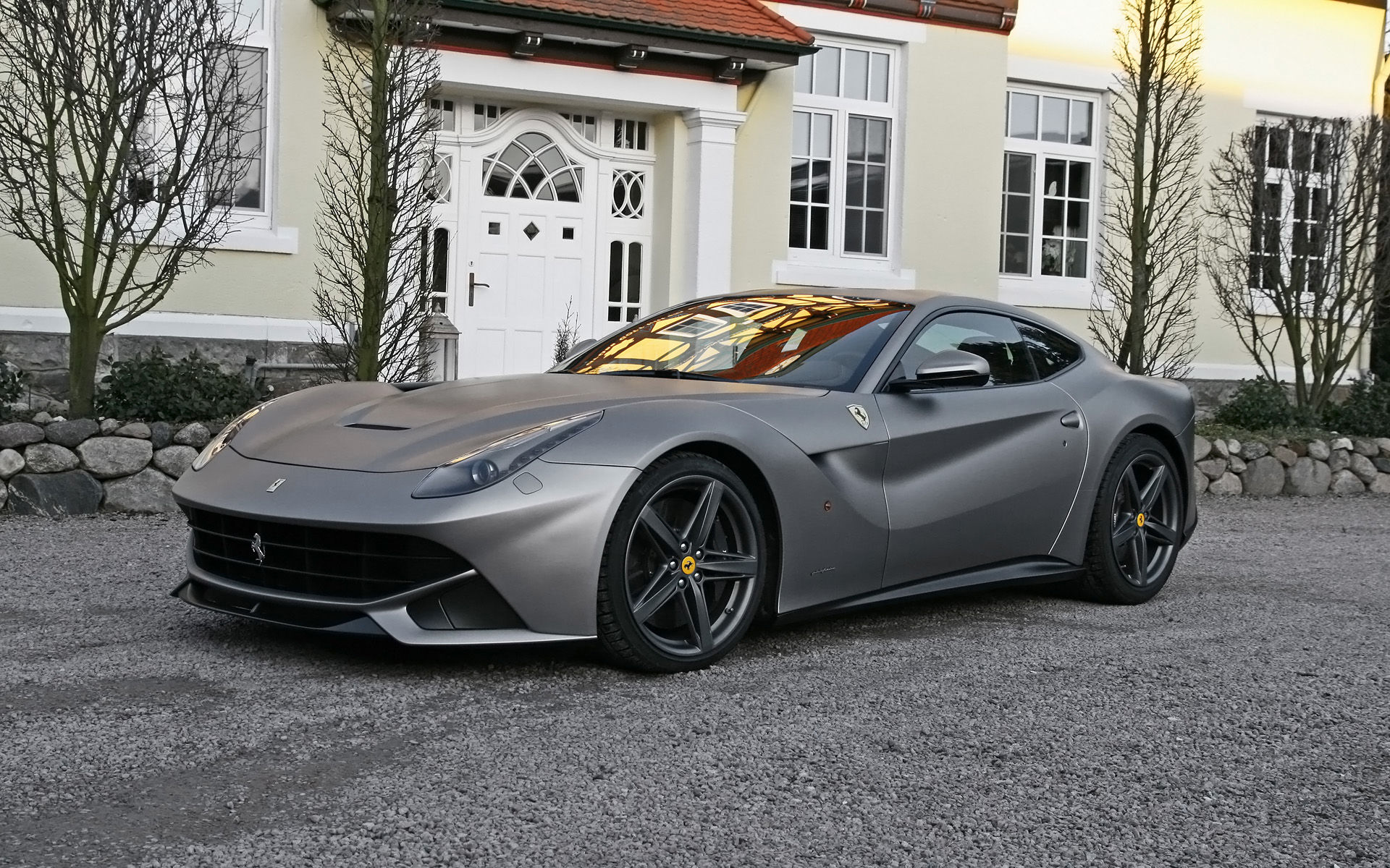 Wallpaper #uGiMIZMBSpphPi3-pzAY8 2013 Ferrari F12berlinetta Titanium Matte Metallic by Thexrealxbanks on