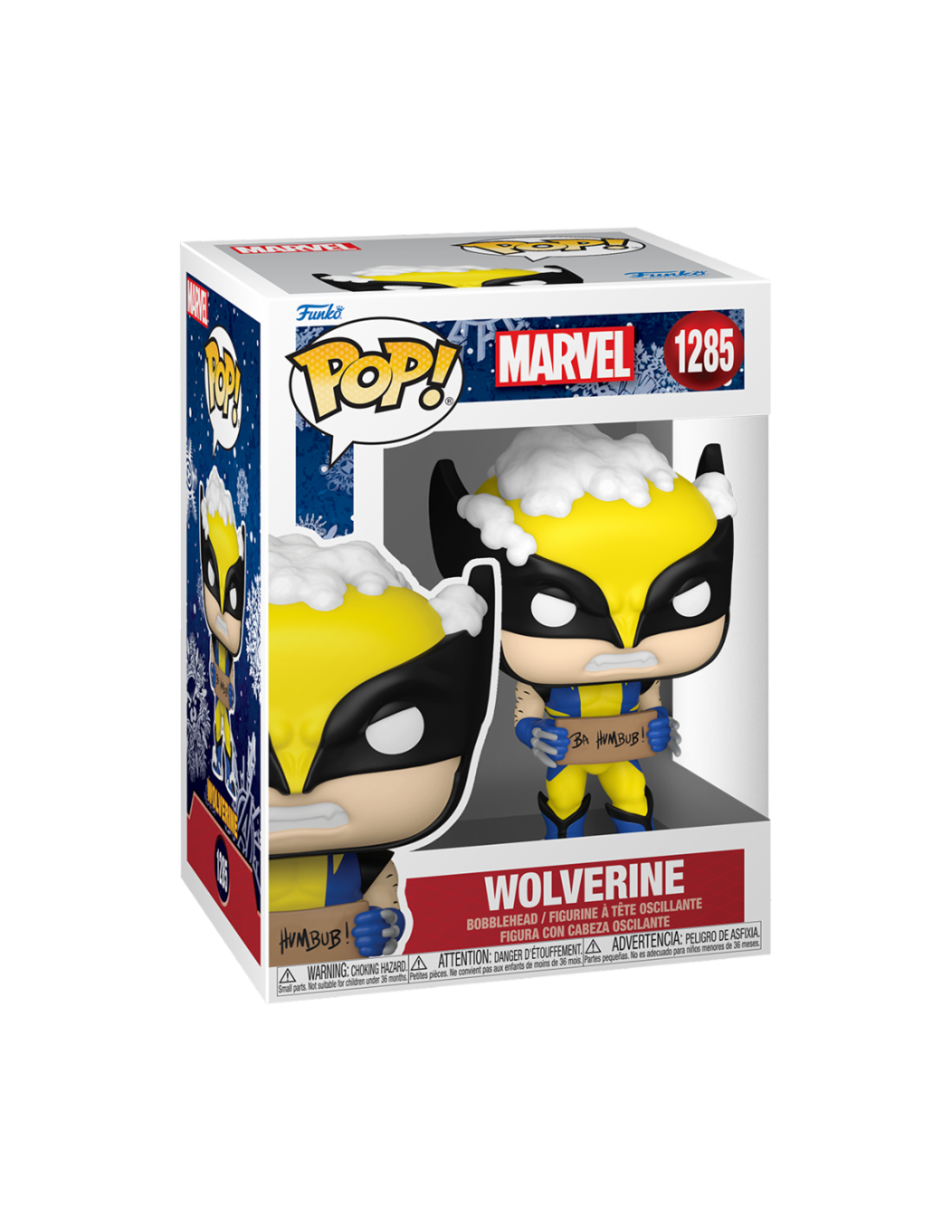 Wallpaper #1qVvOJMBVBiSkHCapo06288 Figura Funko Pop Marvel Holiday Wolverine with Sign