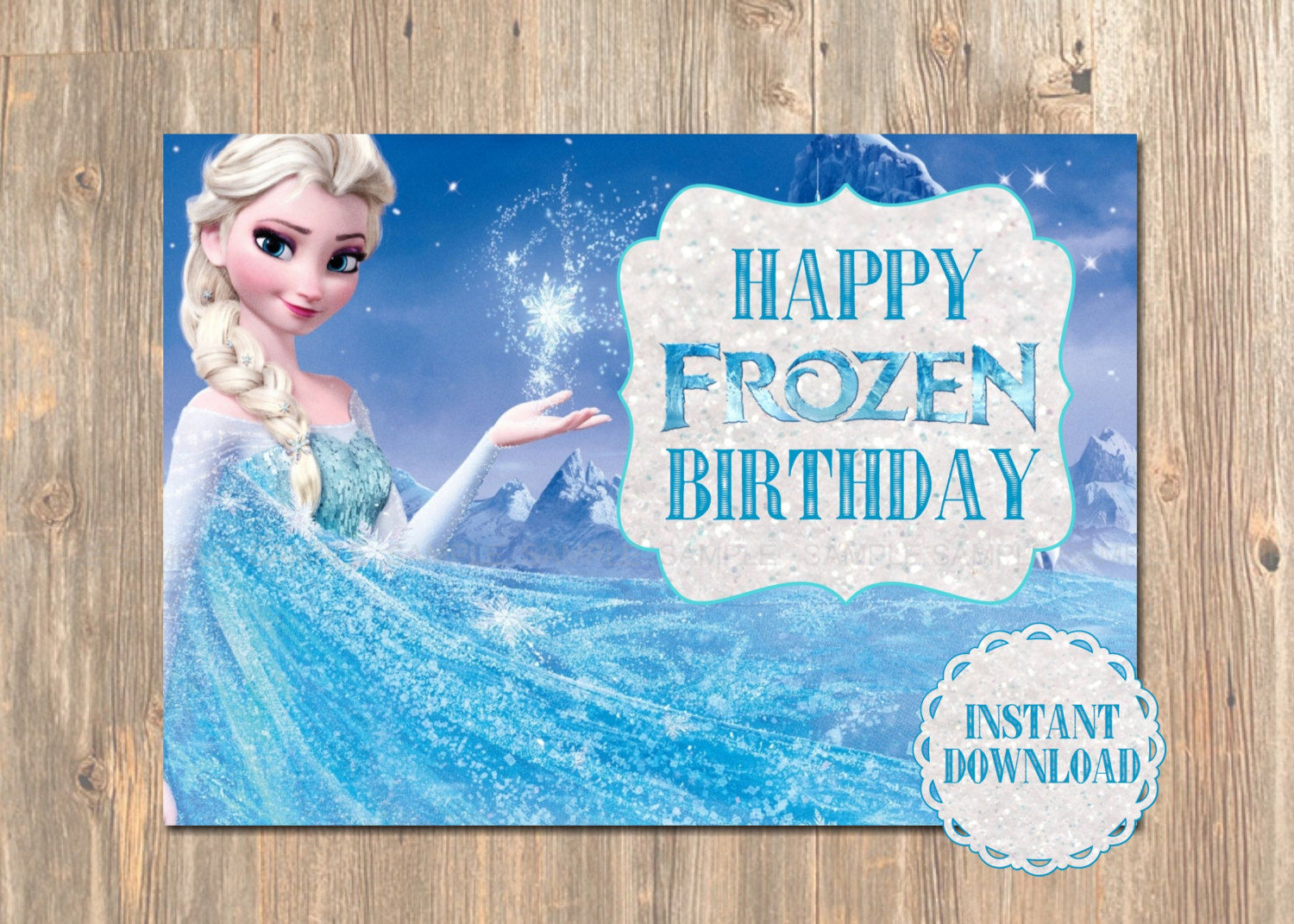 Wallpaper #A12F2 Este Articulo No Esta Disponible Etsy Frozen Birthday Theme Frozen