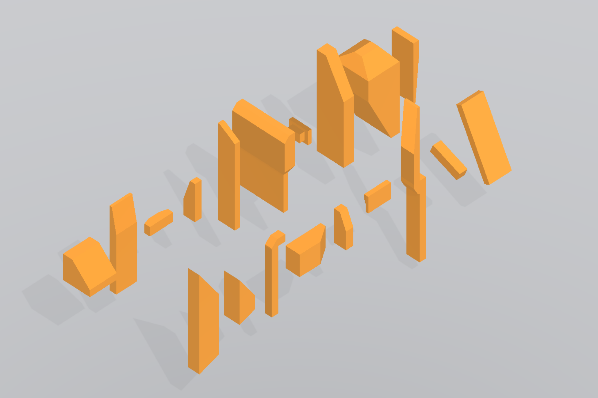 Wallpaper #sGf07JIBSpphPi3-g1XU409 Low Poly Modular Sci Fi Buildings Pack by Asset Arena