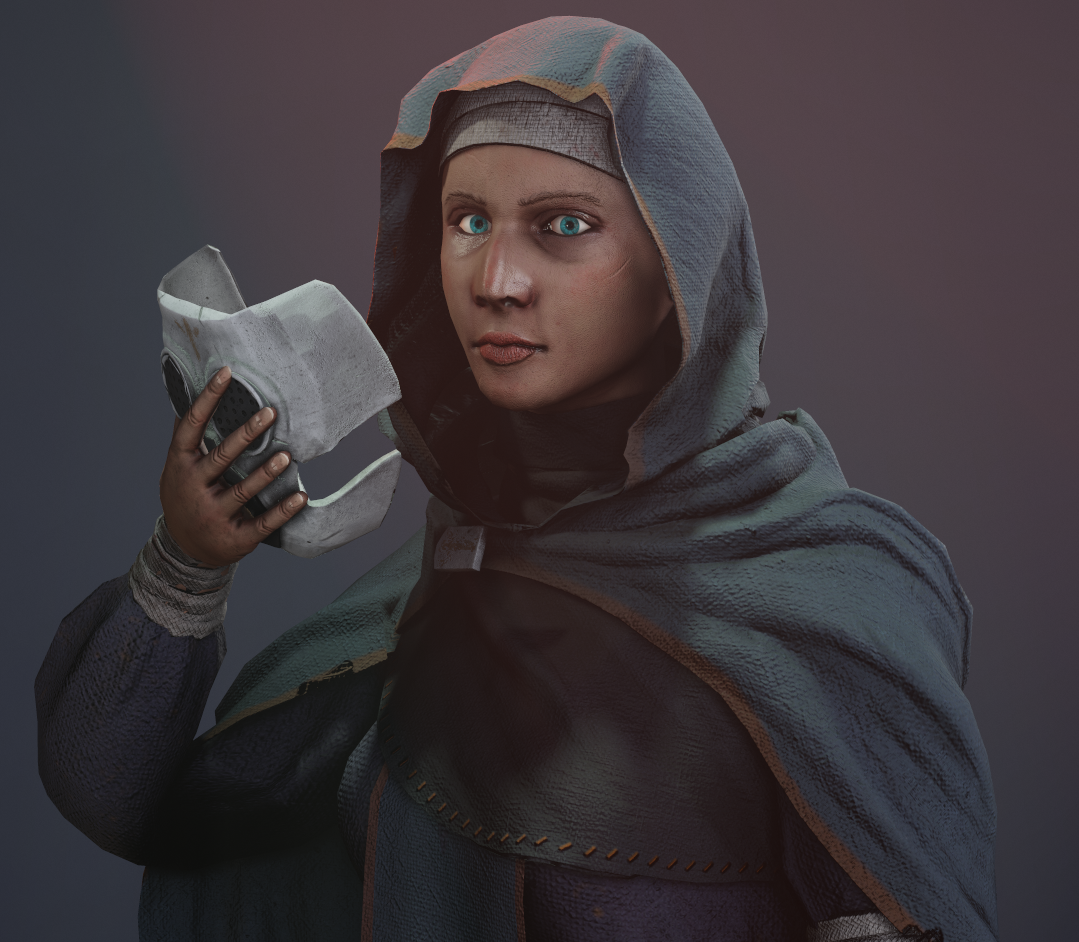 Wallpaper #pZ0LZZcBkAG5jTCH3rEj24 Wasteland Scavenger by Hannahblachford for Sfas Character Art Challenge