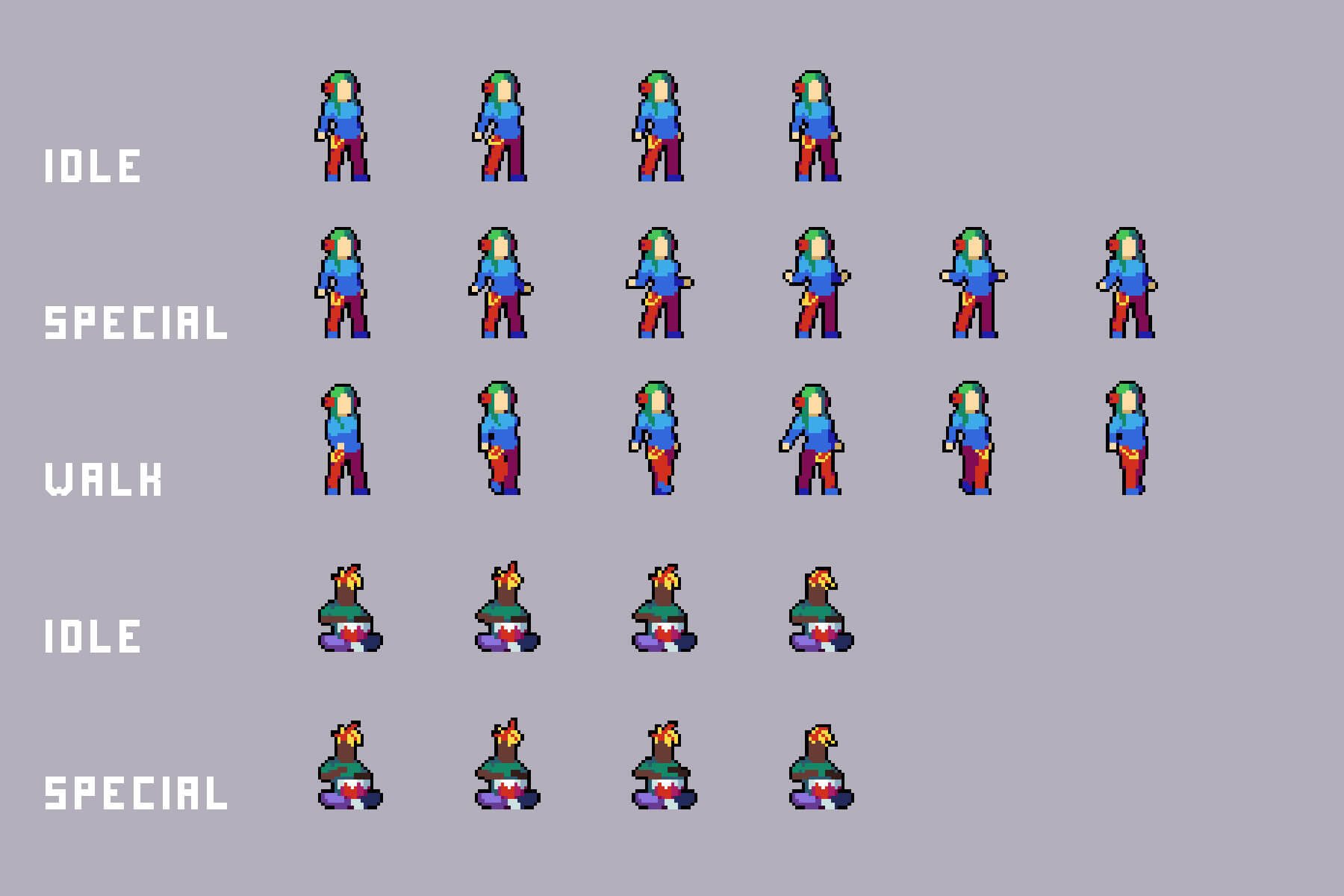 Wallpaper #-mgvGJMBSpphPi3-pxG347 Free Townspeople Cyberpunk by Free Game Assets Gui Sprite Tilesets