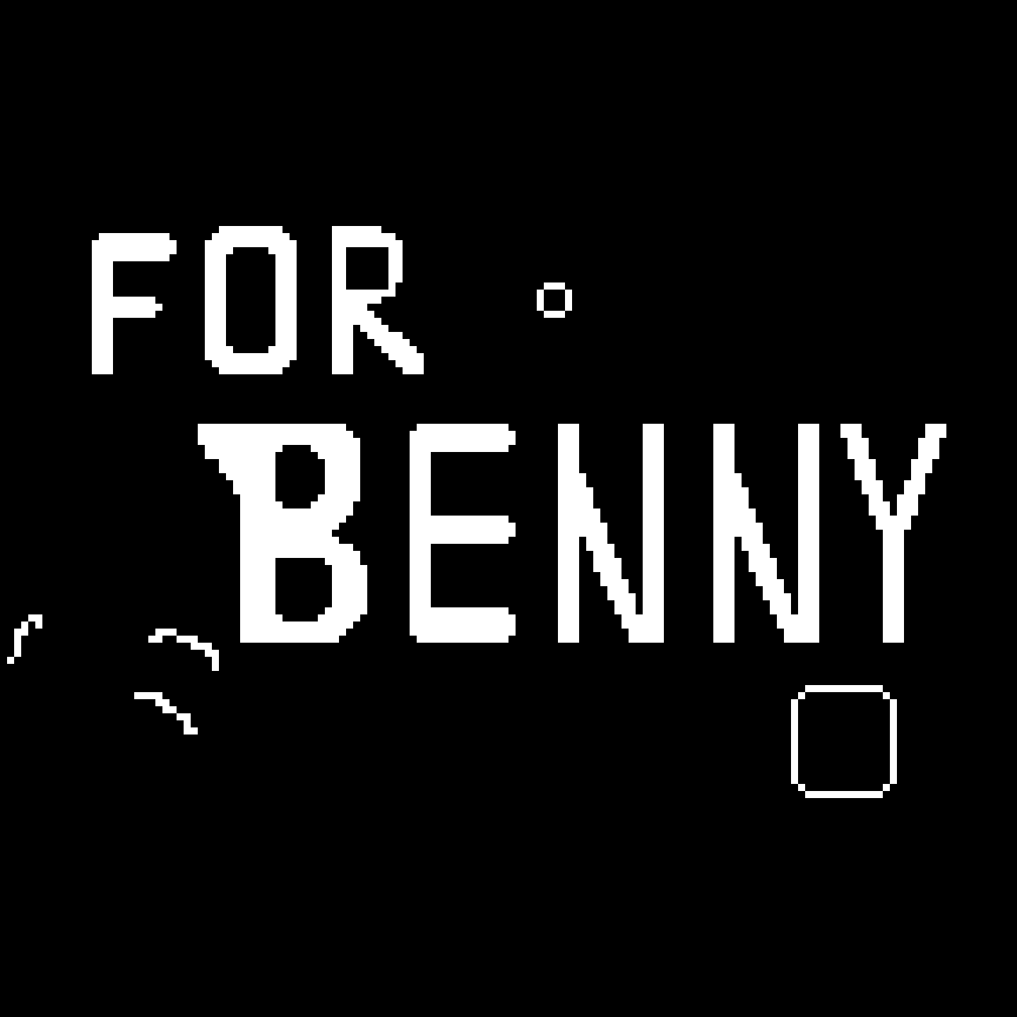 Wallpaper #8kDiMJMBJhL2WPbaXMPE124 For Benny by Gl144 for 1 Bit Jam Itchio