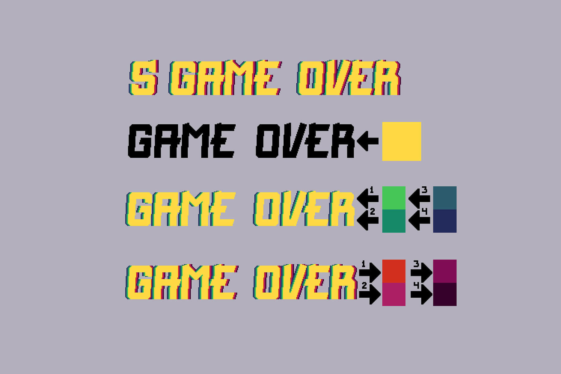 Wallpaper #-mgvGJMBSpphPi3-pxG3135 Cyberpunk Font Effects by Free Game Assets Gui Sprite Tilesets