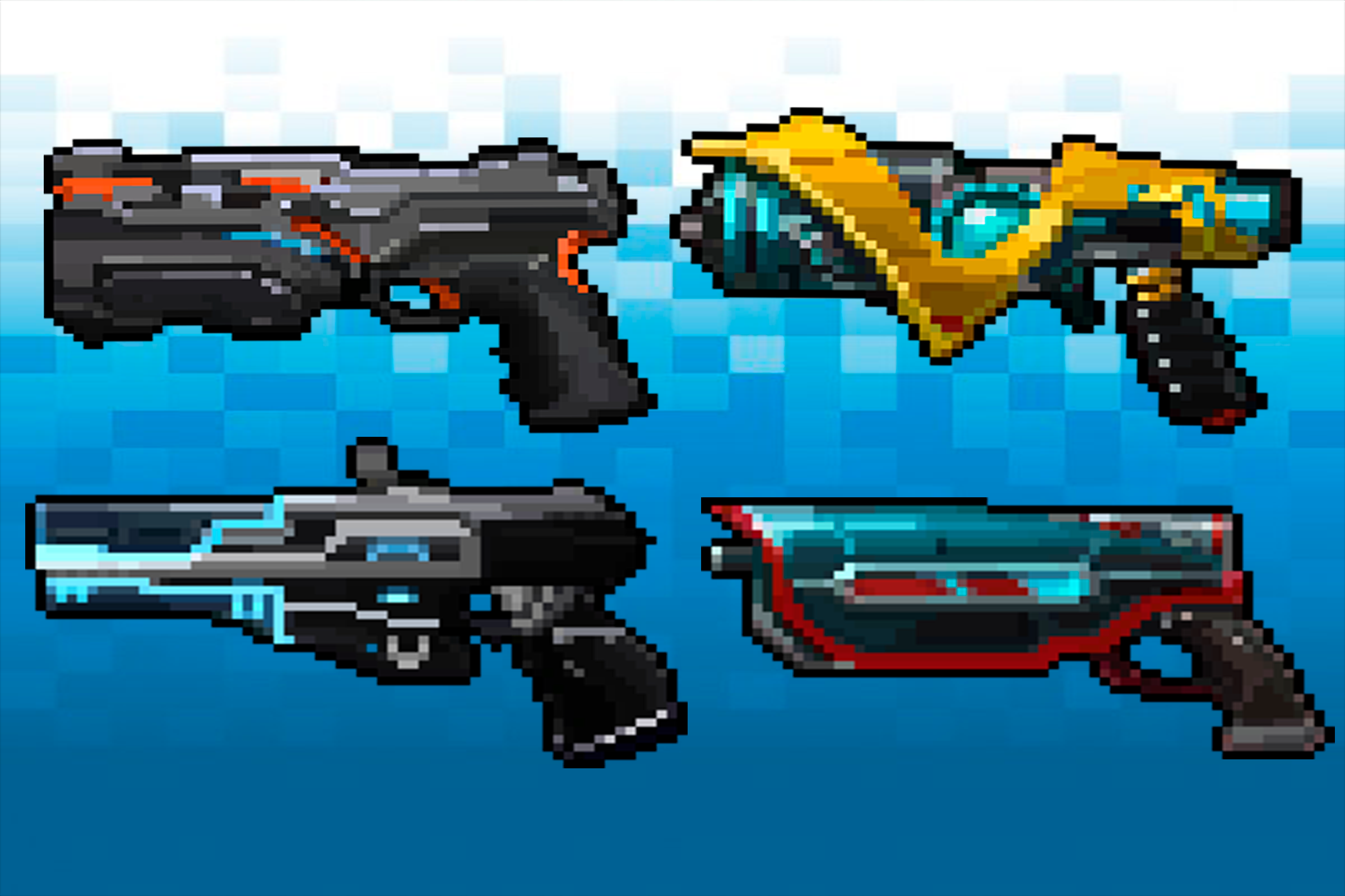 Wallpaper #chldGI8BtGB6xQ78YHF735 Pixel Sci Fi Weapon by Fxcreator