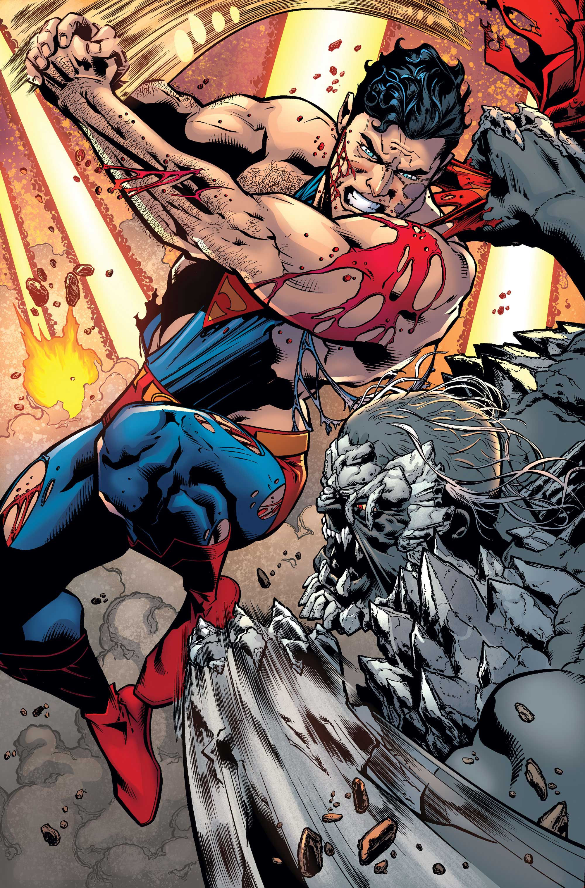 Wallpaper #4E327 The Death of Superman Comic