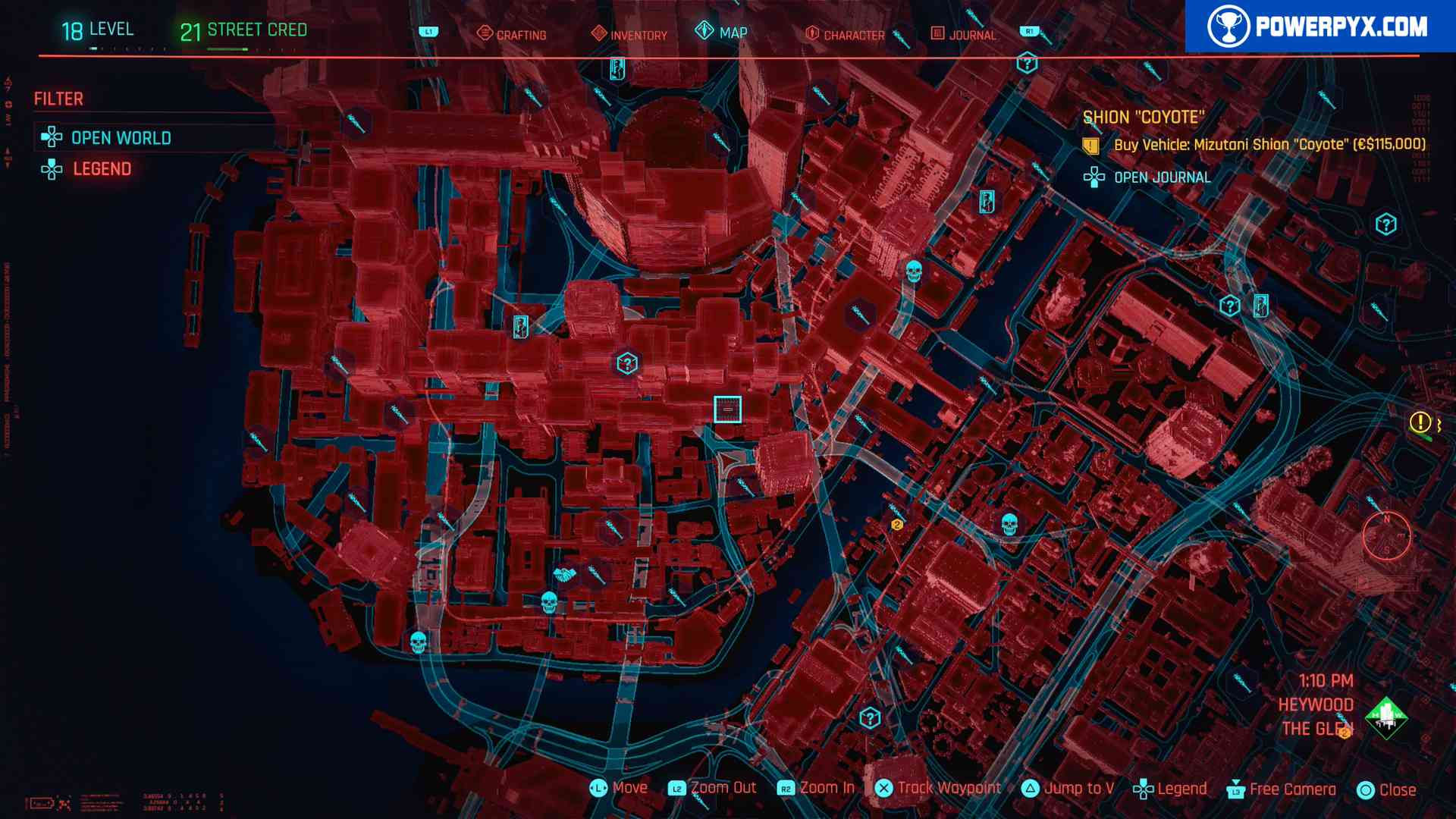 Wallpaper #TGdYCpMBSpphPi3-C9QB38 Cyberpunk 2077 All Ncpd Scanner Hustles Locations