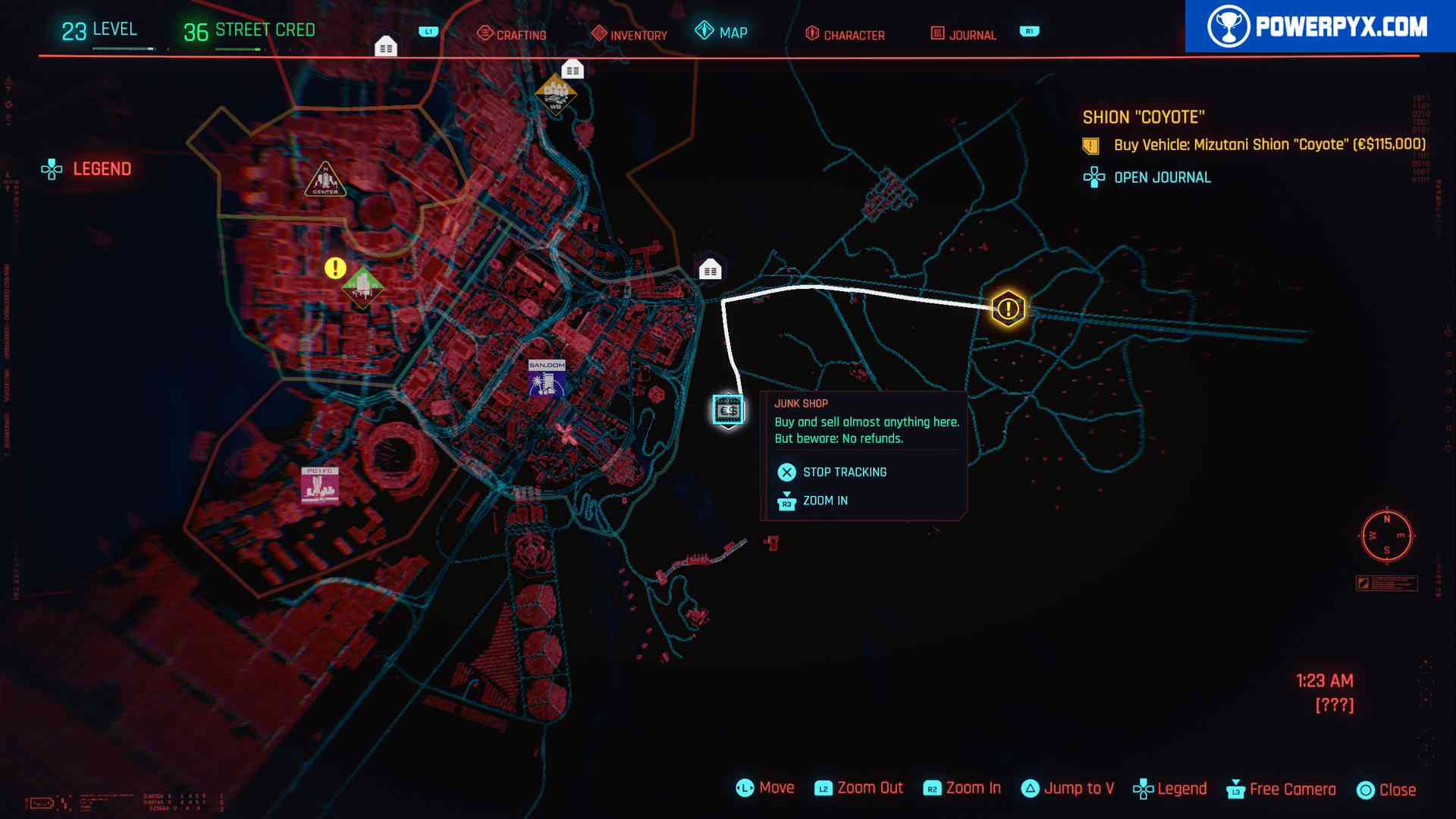 Wallpaper #hBmBAo8BtGB6xQ78Hkr_40 Cyberpunk 2077 All Junk Shop Locations Component Merchants