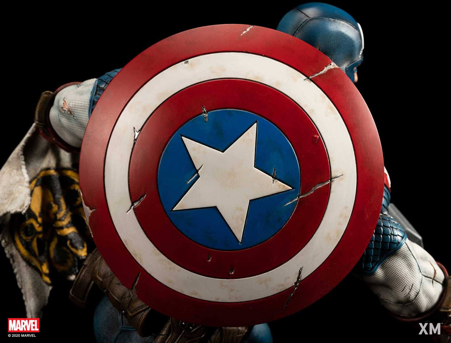 Wallpaper #bXN1io4BFI5NbQkseiL310 Captain America's Shield with Battle Damage