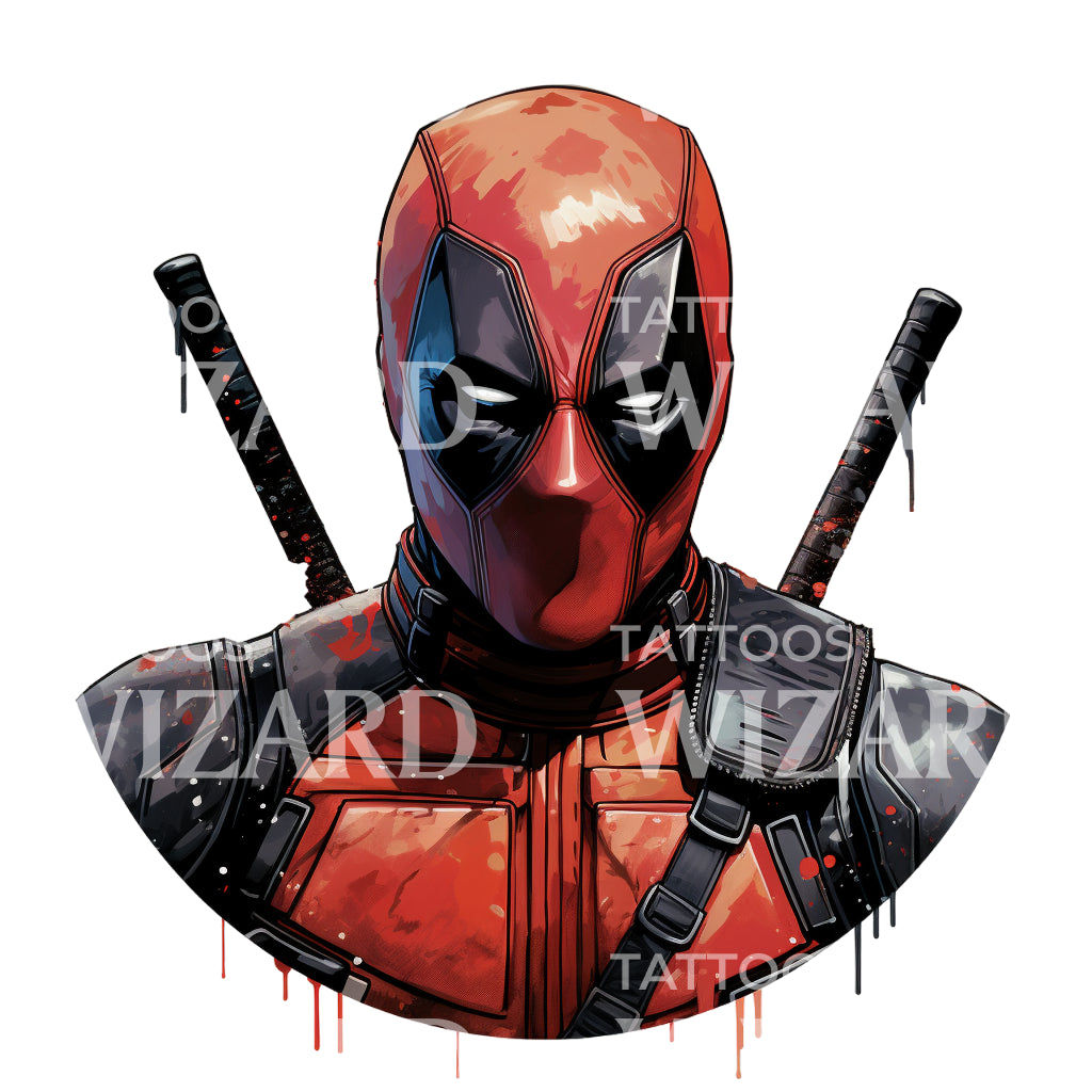 Wallpaper #9130c Marvel Tattoo Photo by Gus H Tattoo on Instagram Deadpool