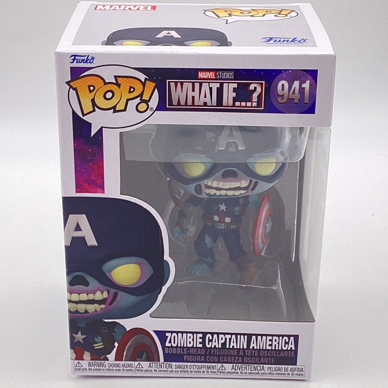 Wallpaper #vWfWEJMBSpphPi3-LPSt14 Funko Pop Marvel Studios What if Zombie Captain America