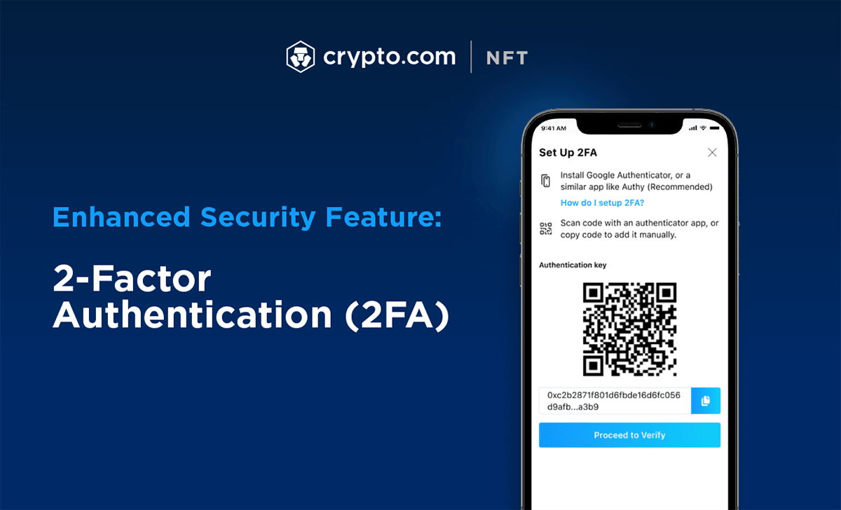 Wallpaper #vbmq3ZIBJvJKYCmEdwEe76 Cryptocom Nft Adds the 2 Factor Authentication 2fa Security Feature