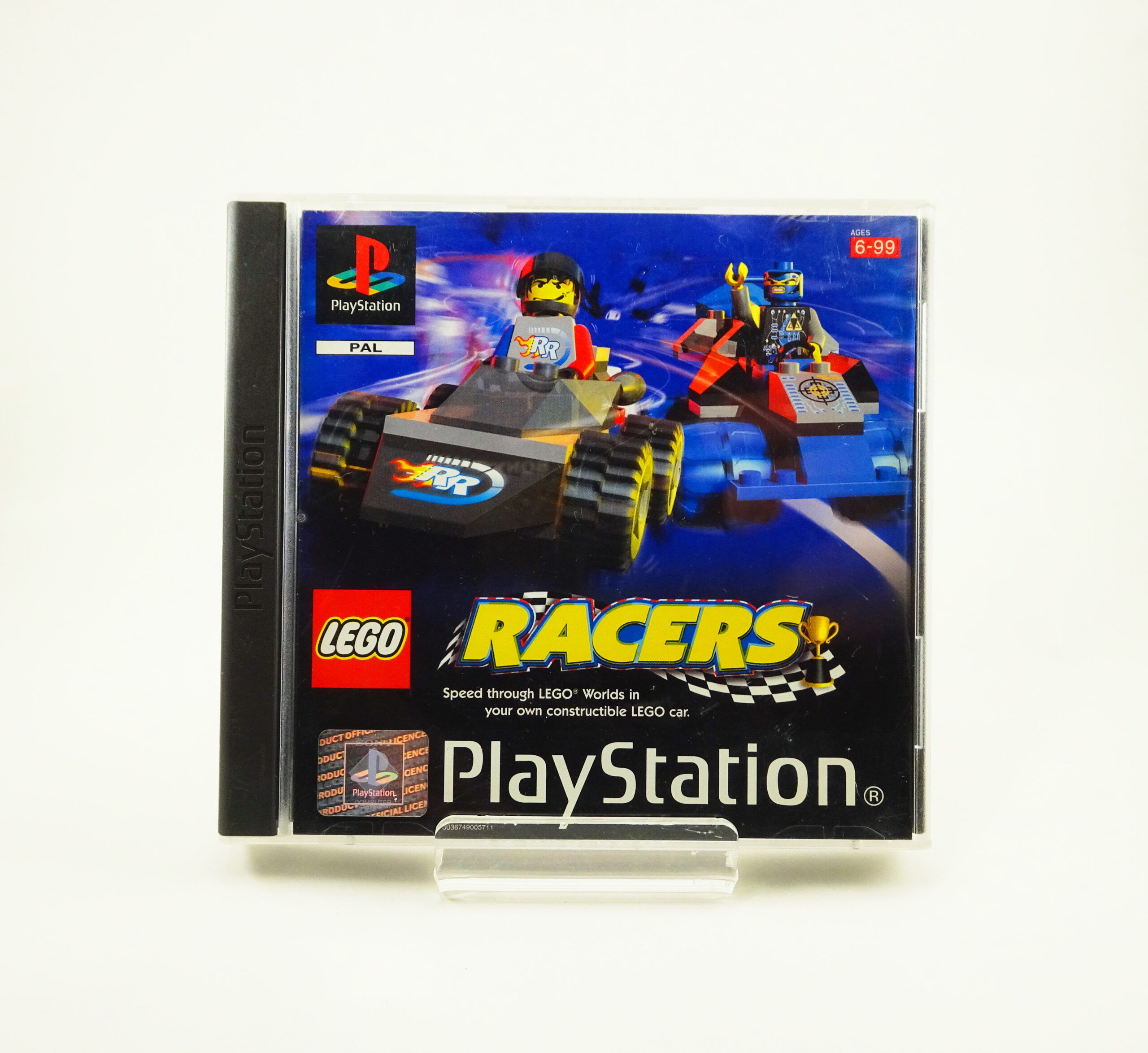 Wallpaper #1GiXGZMBSpphPi3-yhdC24 Lego Racers PS1 Spiltema