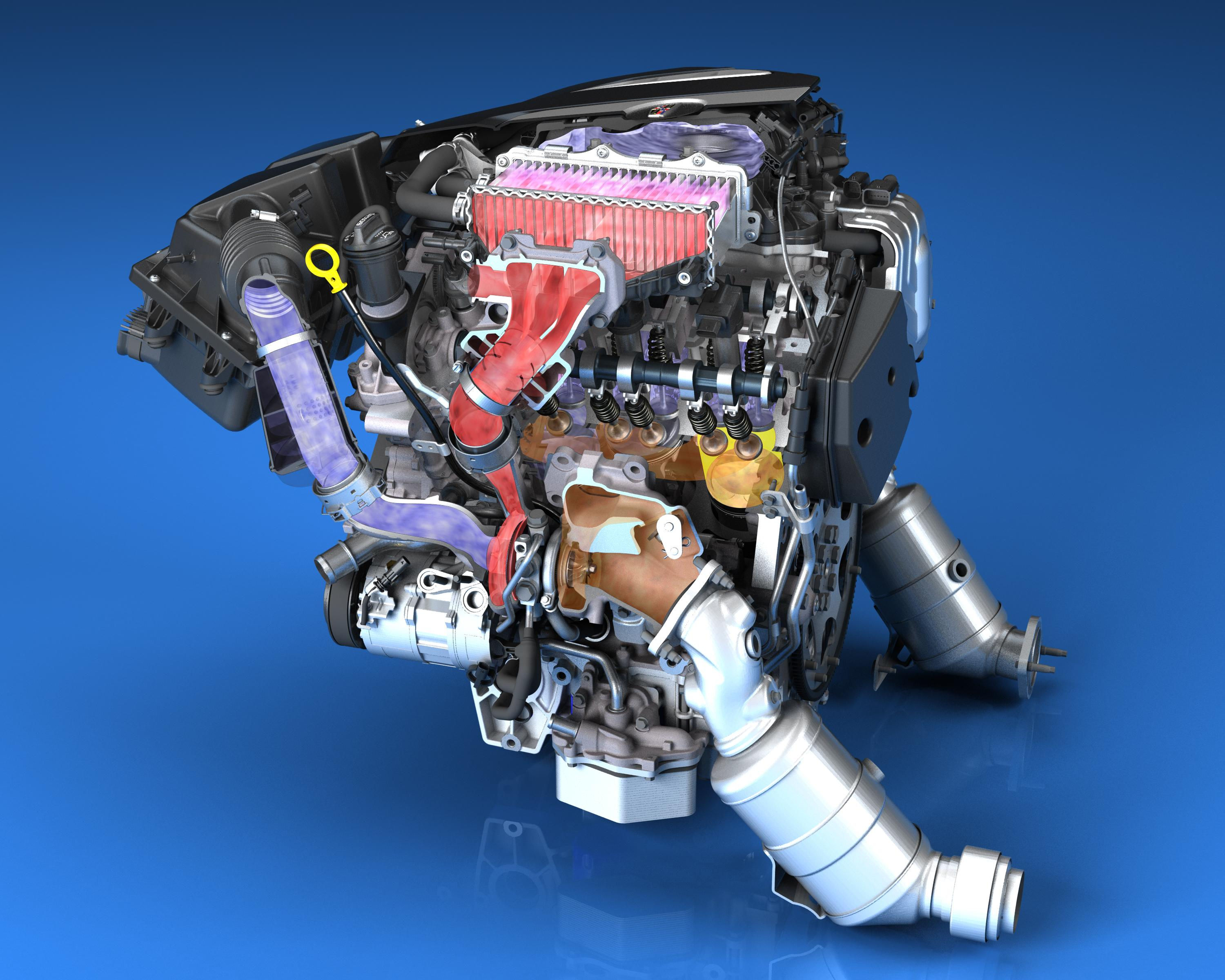 Wallpaper #_2jYG5MBSpphPi3-ySDC244 Brief Analysis the Gm 30l Twin Turbo Engine on the Cadillac Ct6