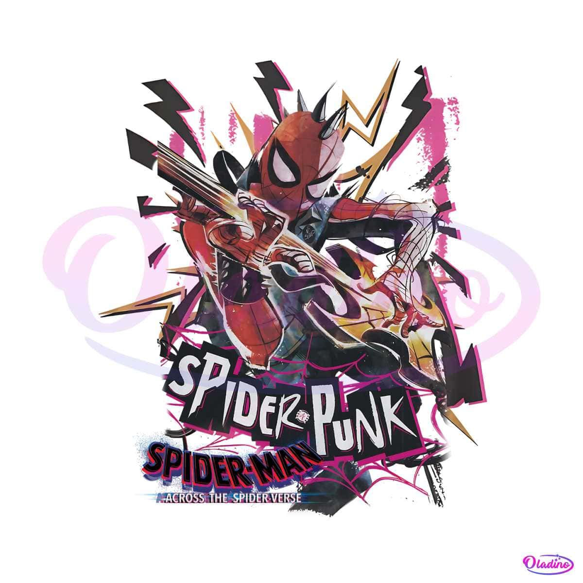 Wallpaper #k1hyNJMBzN9vxX34Njw2286 The Amazing Spider Punk Spiderman Comic Png Sublimation File