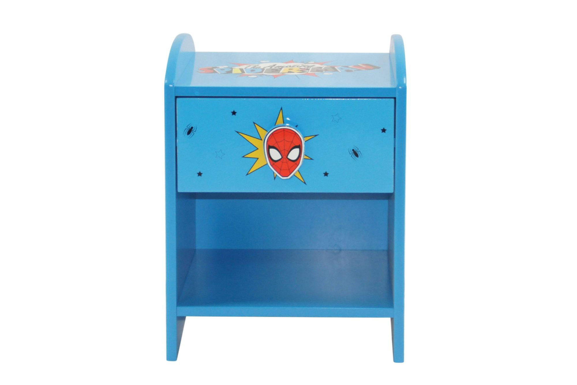Wallpaper #fj_7O5MBLiIJ4c9OWJBi157 Spider Man Bedside Table Birlea