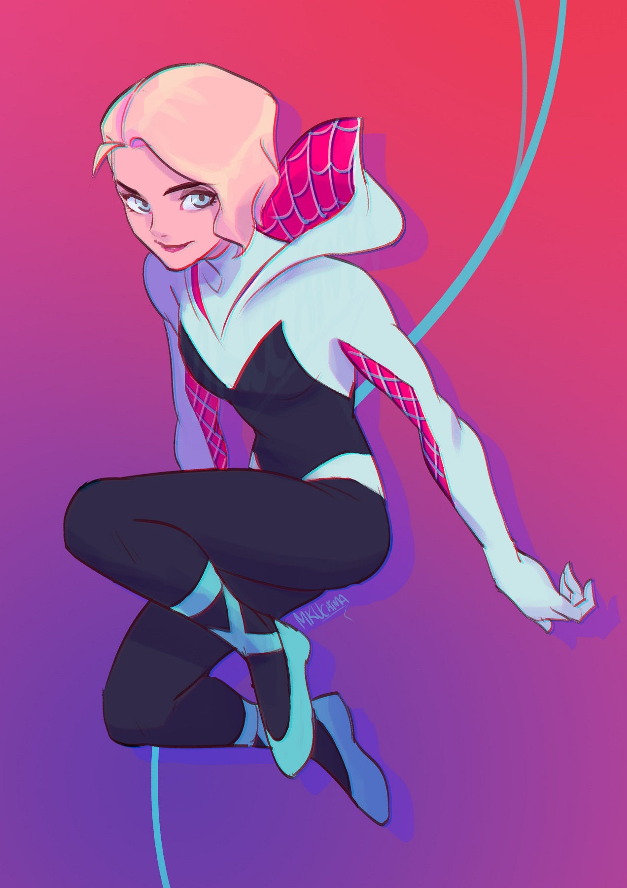 Wallpaper #x_SDOpMBKFX8bn3rH3iq308 Spider Gwen Marvel Page 3 of 7 Zerochan Anime Image Board