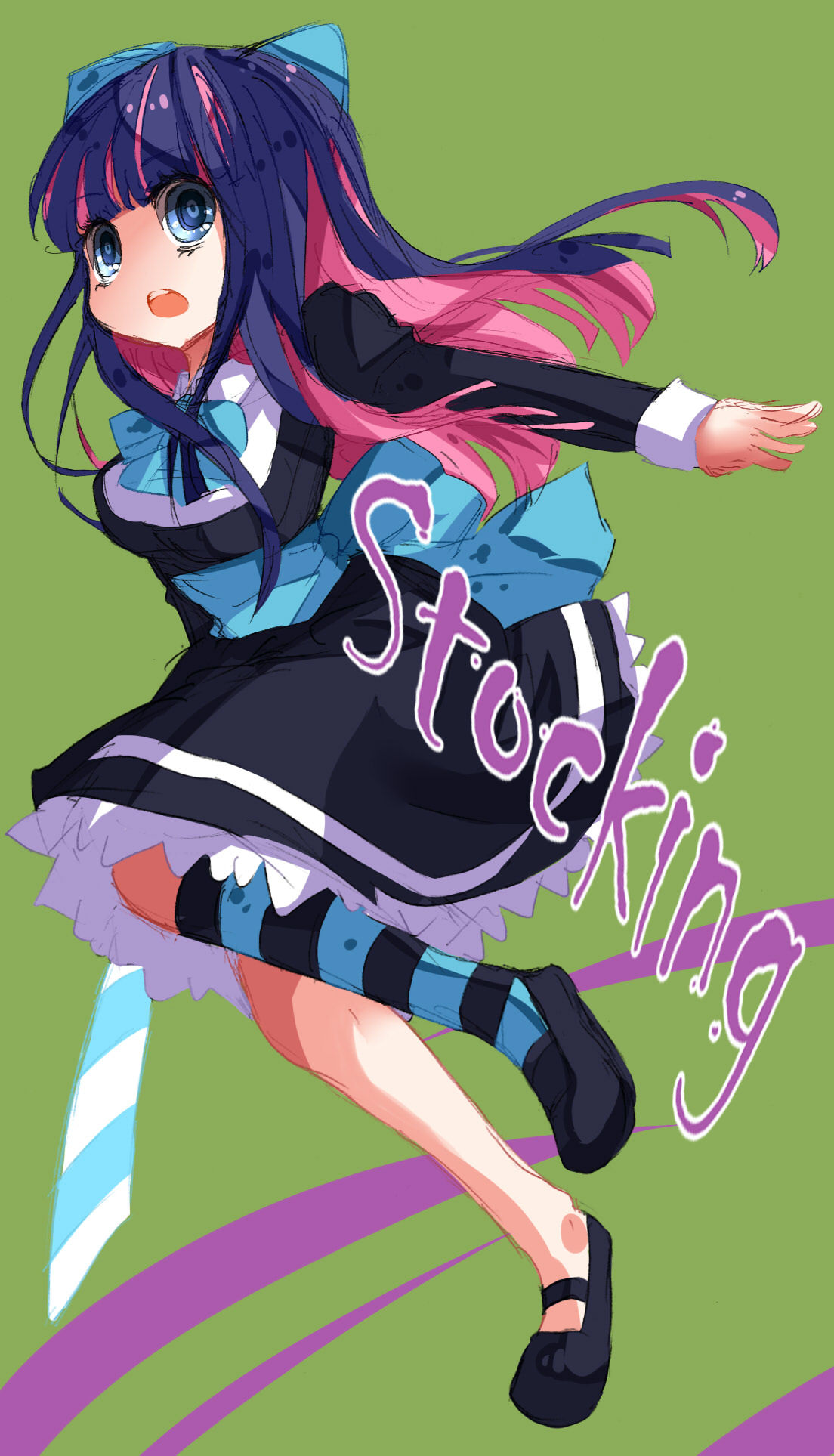Wallpaper #bc206 Stocking and Panty Panty Stocking with Garterbelt and 1 More Drawn