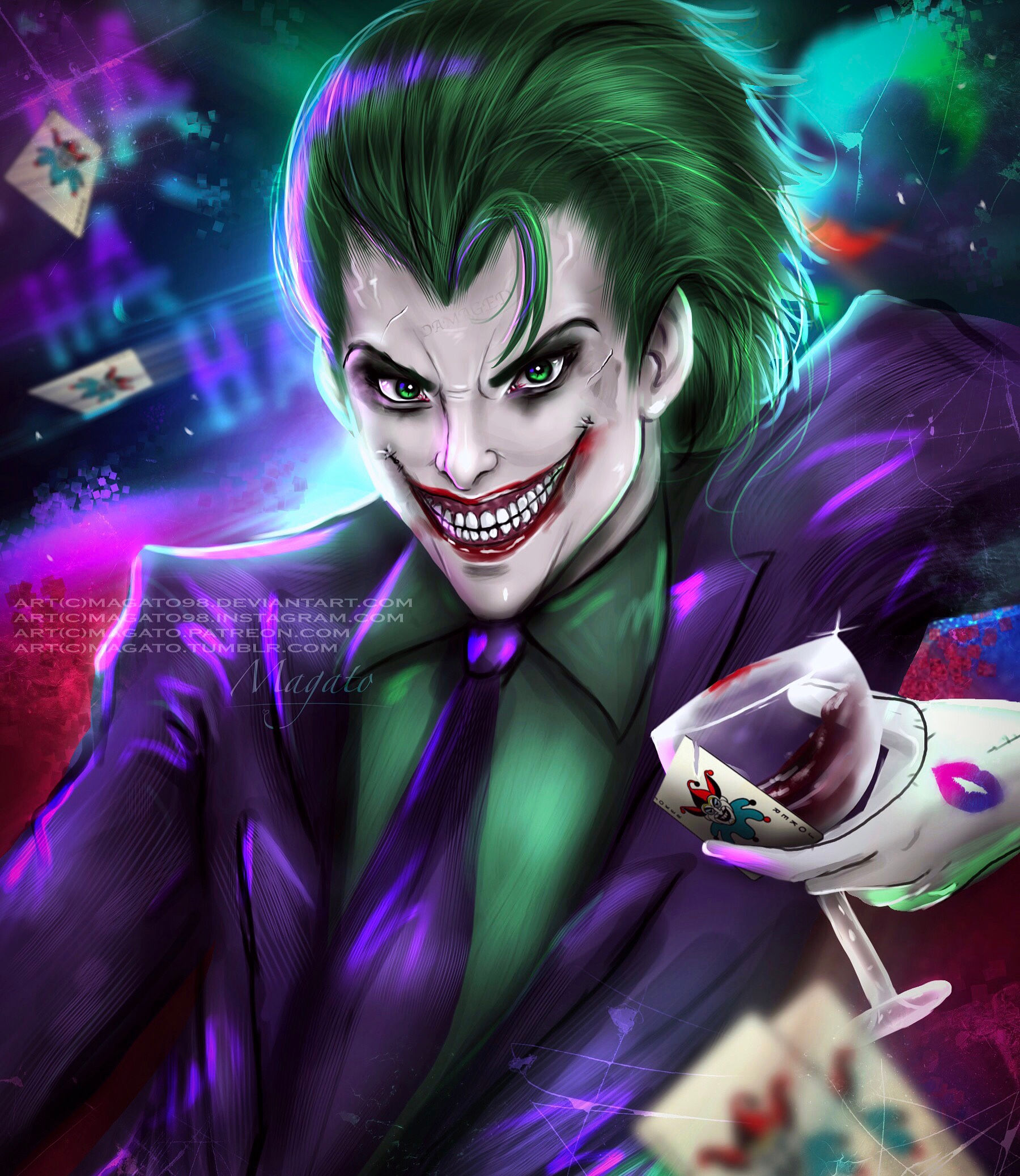 Wallpaper #bHOrh44BFI5NbQksUSG541 The Joker🃏