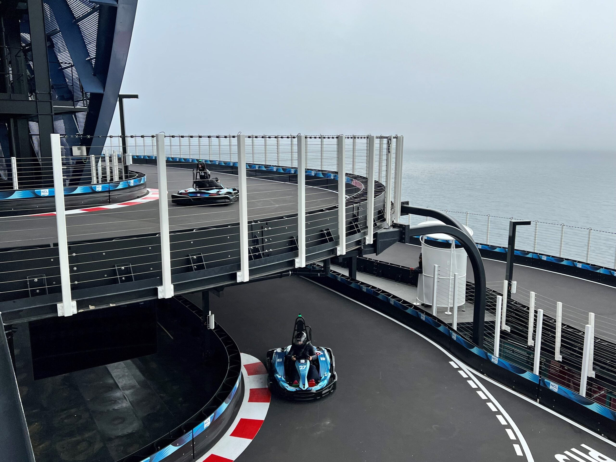 Wallpaper #OWf7C5MBSpphPi3-39xJ247 Norwegian Cruise Lines New Ship Has a Ridiculously Big Go Kart Track