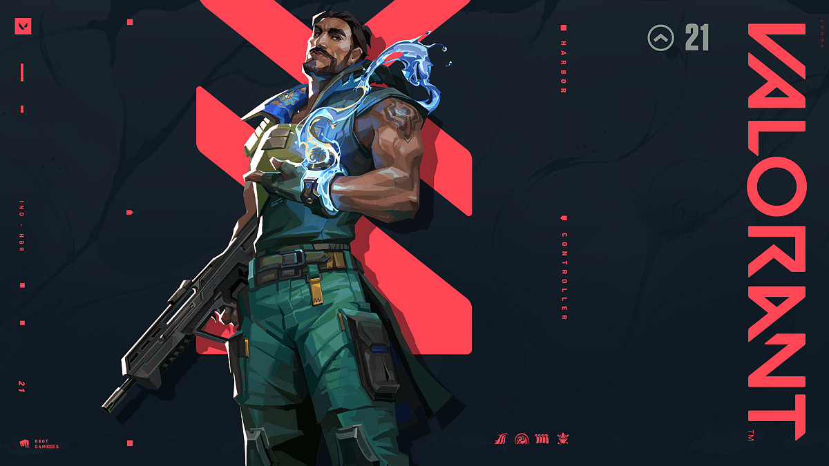 Wallpaper #8Rk9FY8BtGB6xQ785Wov1 Valorant Agent Harbor Was Inspired by Indian Mythic Heroes