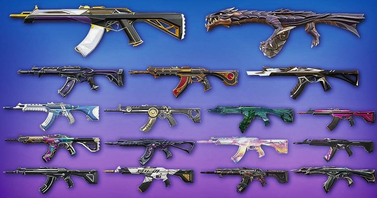 Wallpaper #p5wQ4ZIBZHQxiYar3LnR86 Valorant Vandal Skins Tier List All Skins Ranked from Best to Worst