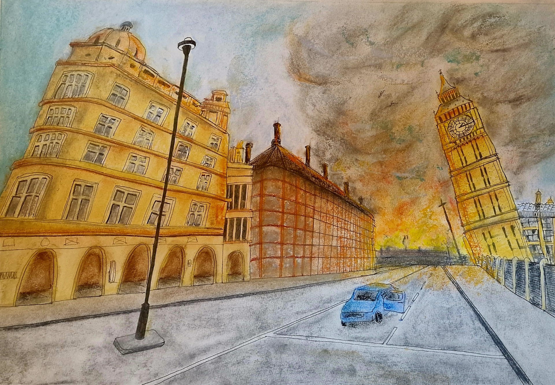 Wallpaper #ATW6kZcBk_lpvpalCpTp26 Weekend Art Challenge Dystopian City London Art College