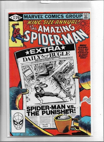 Wallpaper #Zrgr2pIBJvJKYCmE8vAv366 Amazing Spider Man Annual 15 1981 Near Mint 94 6268 Punisher Doc Ock