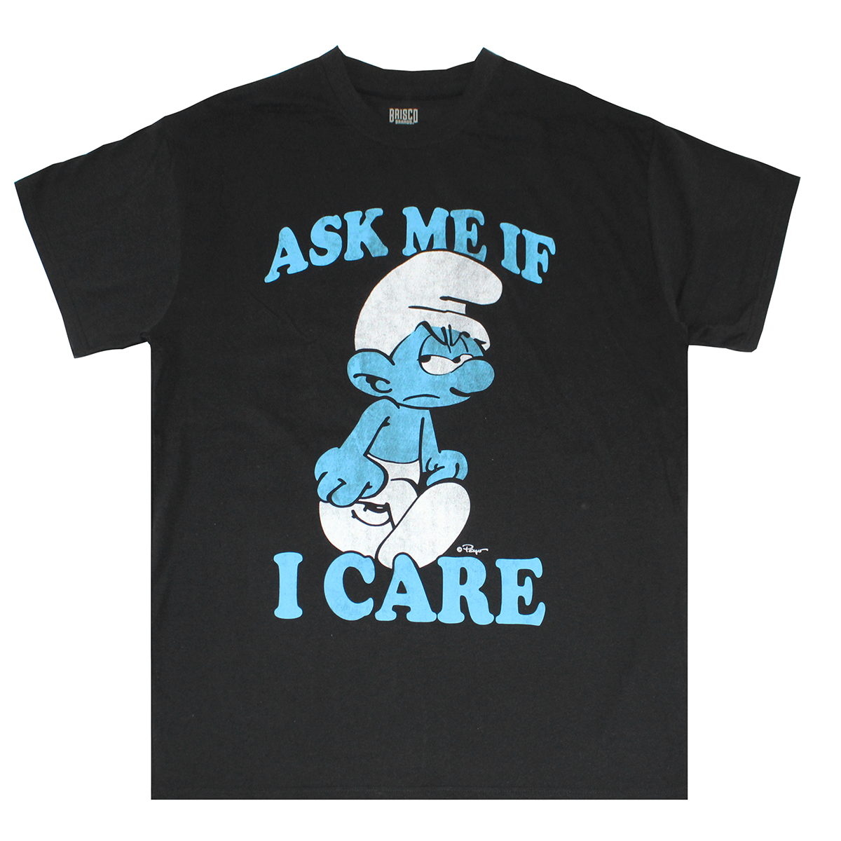 Wallpaper #jmdi6pIBSpphPi3-iEY-158 Grouchy Smurf Ask Me if I Care Grumpy Mood the Smurfs 80s Cartoon