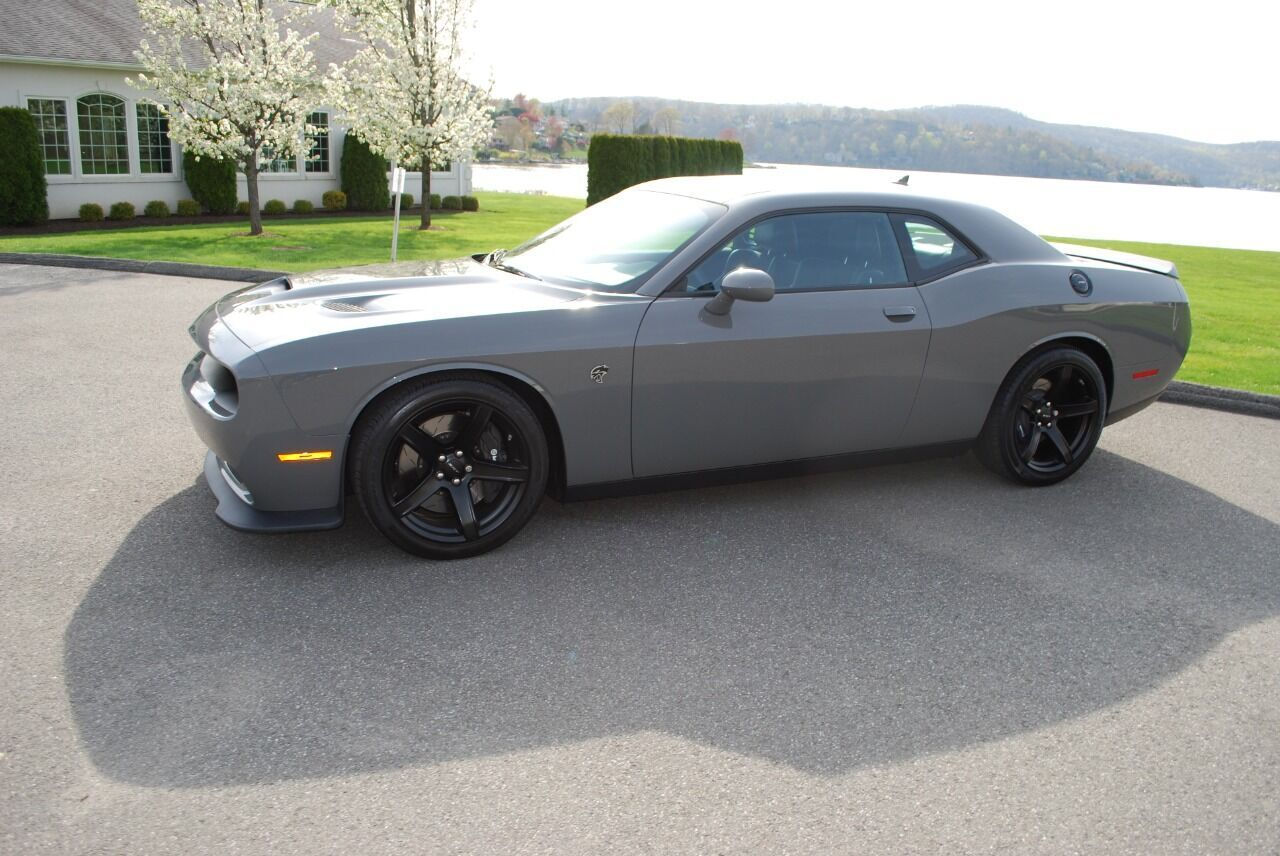 Wallpaper #84950 2018 Dodge Challenger Srt Demon Black Satin Hood Only 594 Miles Bone