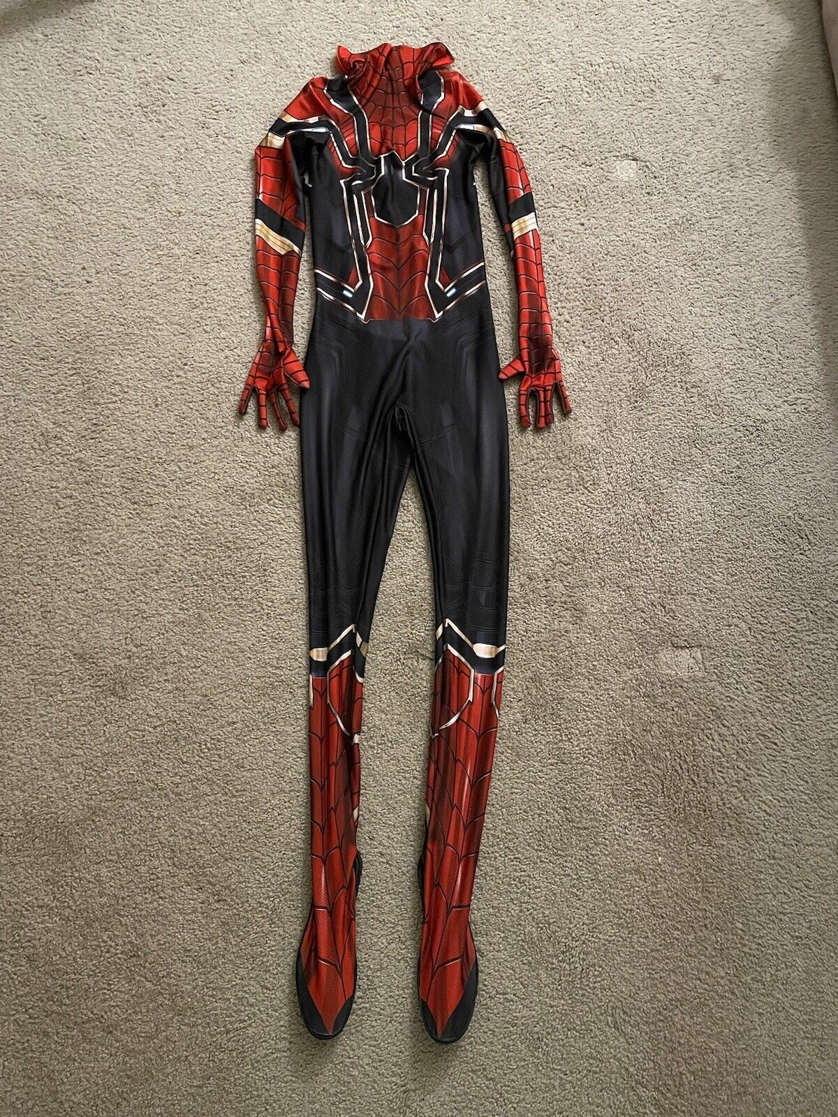 Wallpaper #j6U0MpMB0vj5YdARHNPk44 Spandex MCU Iron Spider Costume Adult Male Size L Gem