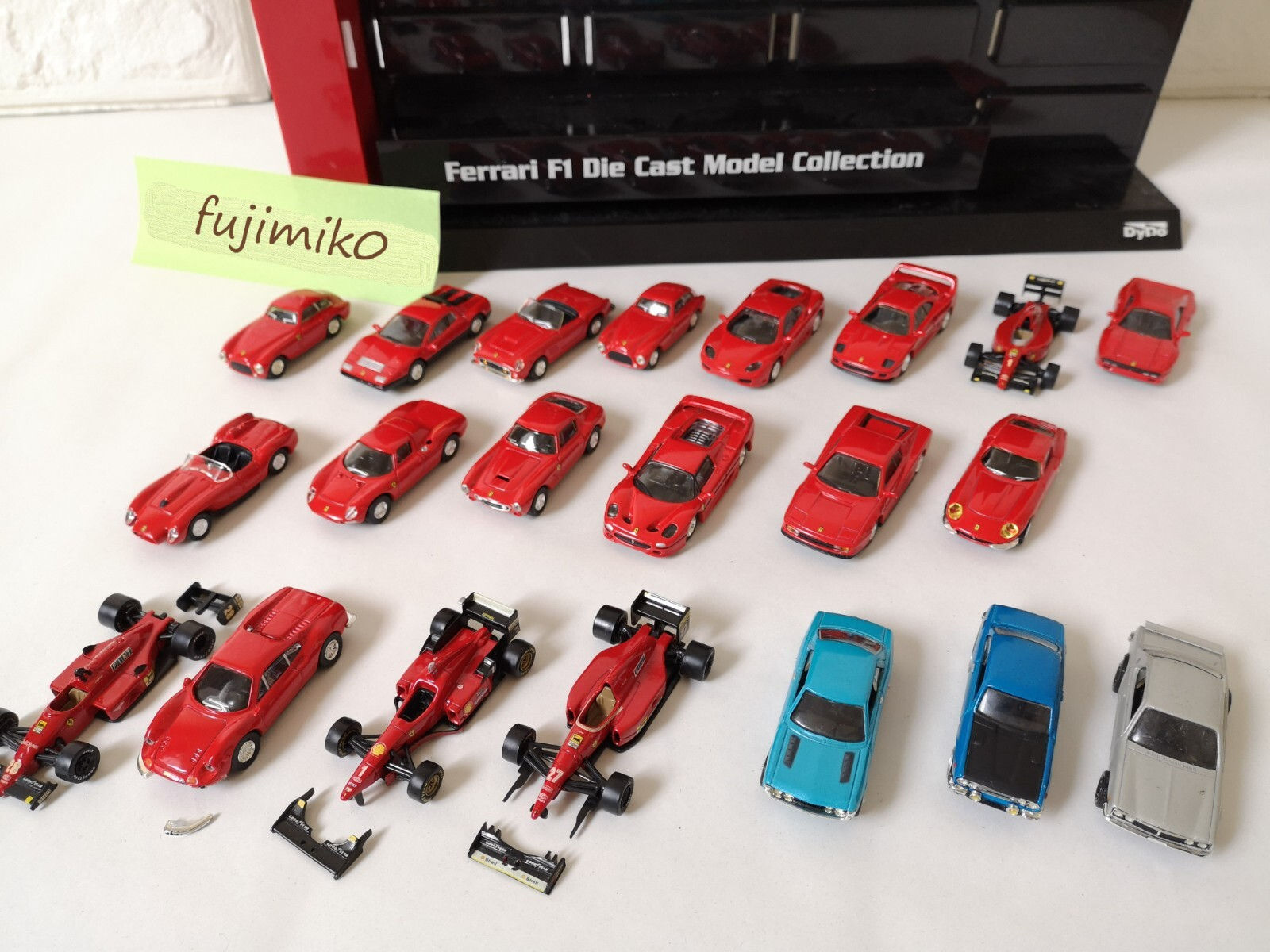 Wallpaper #HGew95IBSpphPi3-v4c4222 Dydo Ferrari Die Cast Model Collection 164 Kyosho 21cars 2003 Limited
