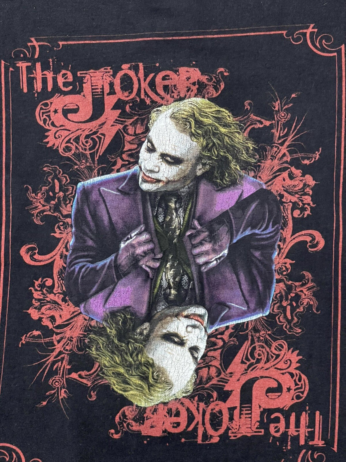 Wallpaper #6xqXUZMB1yWOL4qgNIF395 Joker the Dark Knight Batman Heath Ledger Movie Shirt Gem
