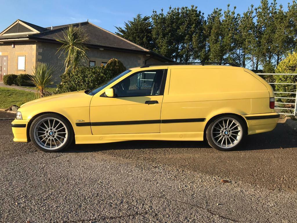 Wallpaper #wHShxo4B_8f4nGFawHEc13 BMW E36 328i Van Conversion 1997 Yellow Touring in Torpoint Cornwall