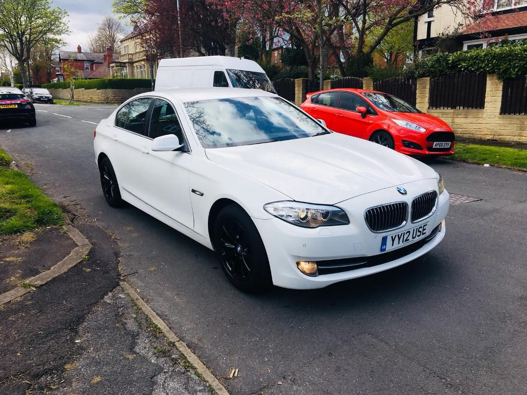 Wallpaper #_nMkgI4BFI5NbQksCxe134 2012 BMW 5 Series White in Heckmondwike West Yorkshire Gumtree