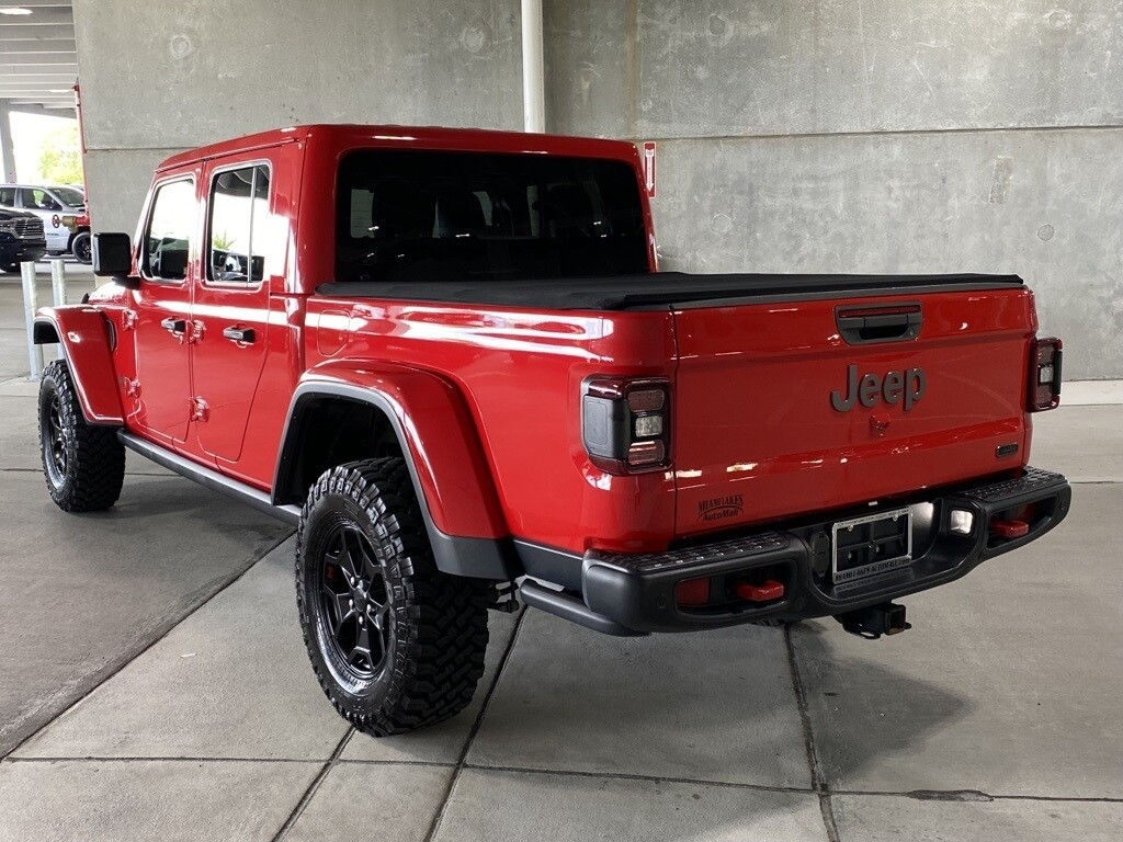 Wallpaper #BkDlMJMBJhL2WPba1cTh86 2020 Jeep Gladiator Rubicon 25919 Miles Firecracker Red Clearcoat 4d