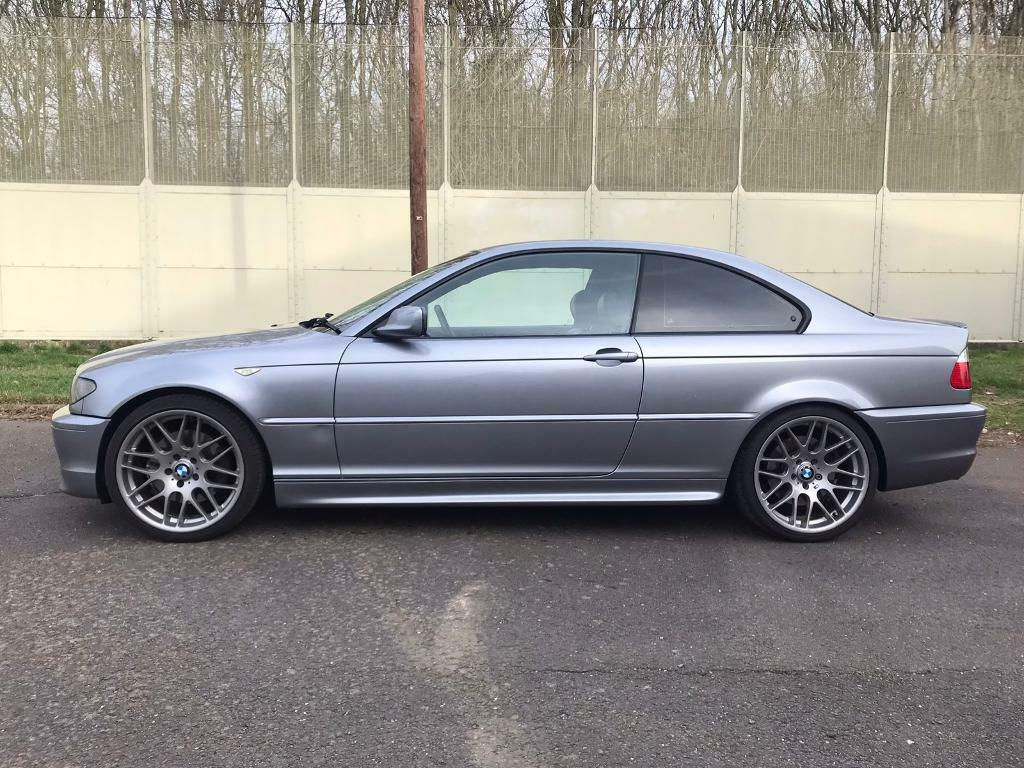 Wallpaper #0rjb25IBJvJKYCmE4vgW280 BMW 330cd M Sport E46 Coupe 2004 in Grey Nice Spec 260bhp Csl Alloys Px