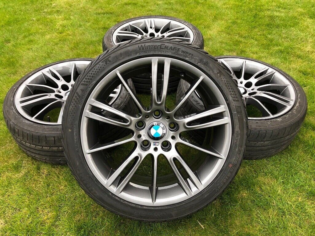 Wallpaper #ssYJM5MBVgN6TXj6c3dg223 Genuine 18 BMW Mv3 Alloy Wheels Tyres Ferric Grey Alloys Mint